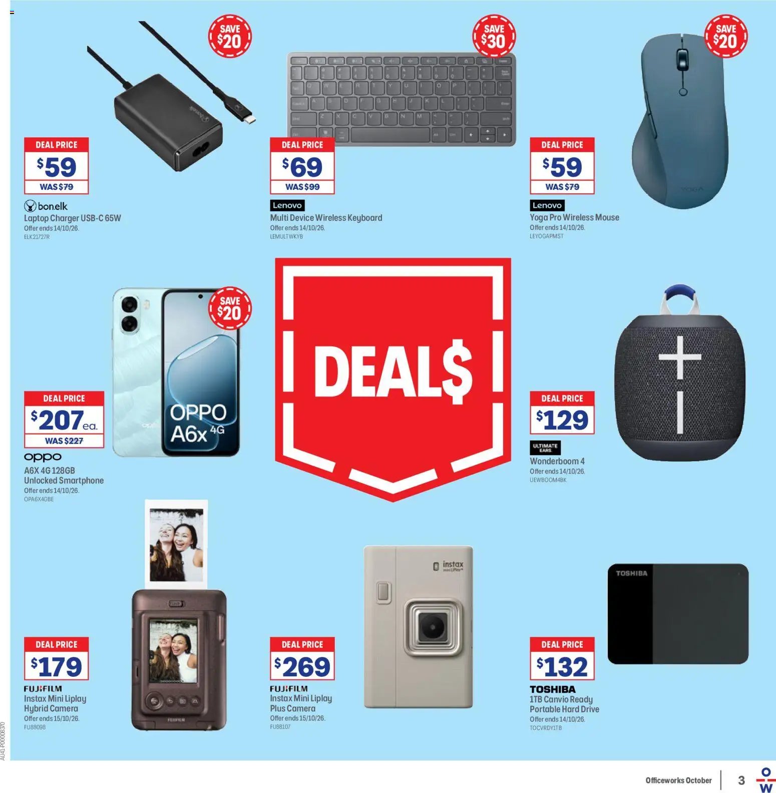 Officeworks catalogue from 01/10/2026 Officeworks catalogue