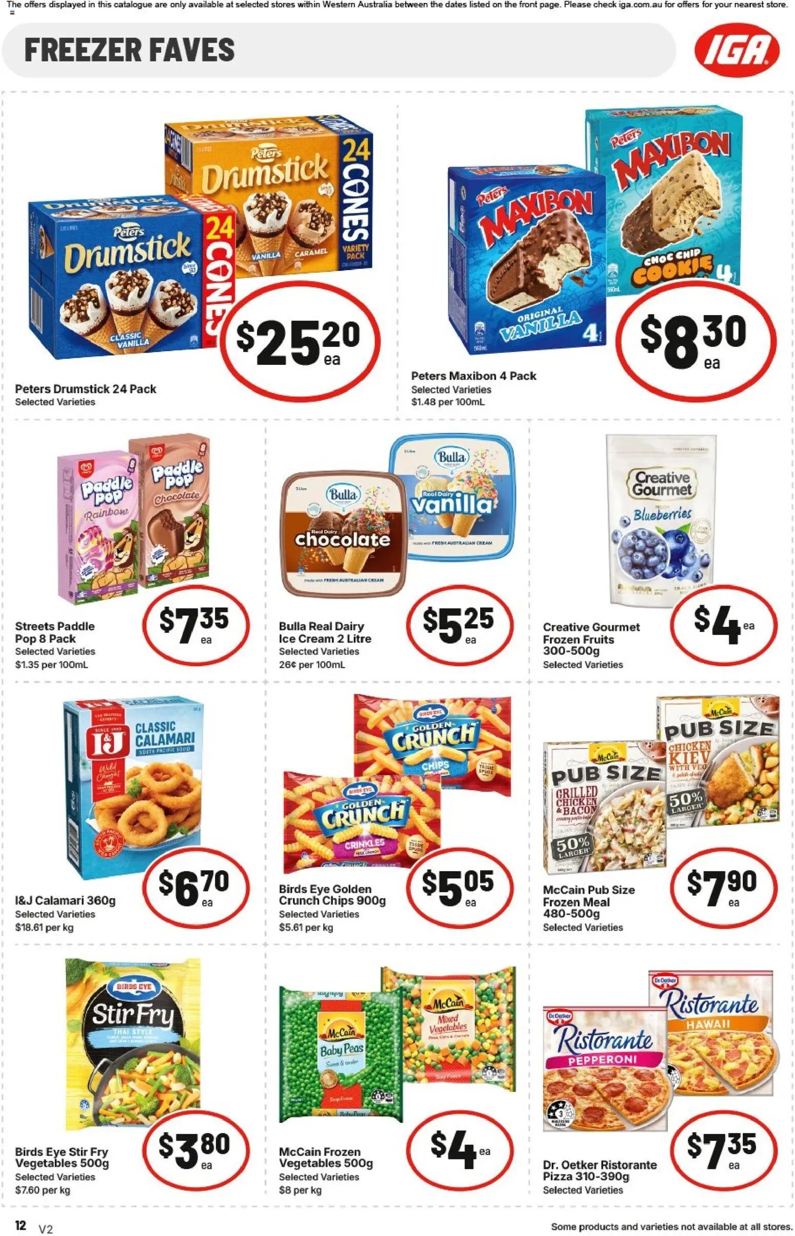IGA catalogue from 01/07/2026 IGA catalogue NT/WA