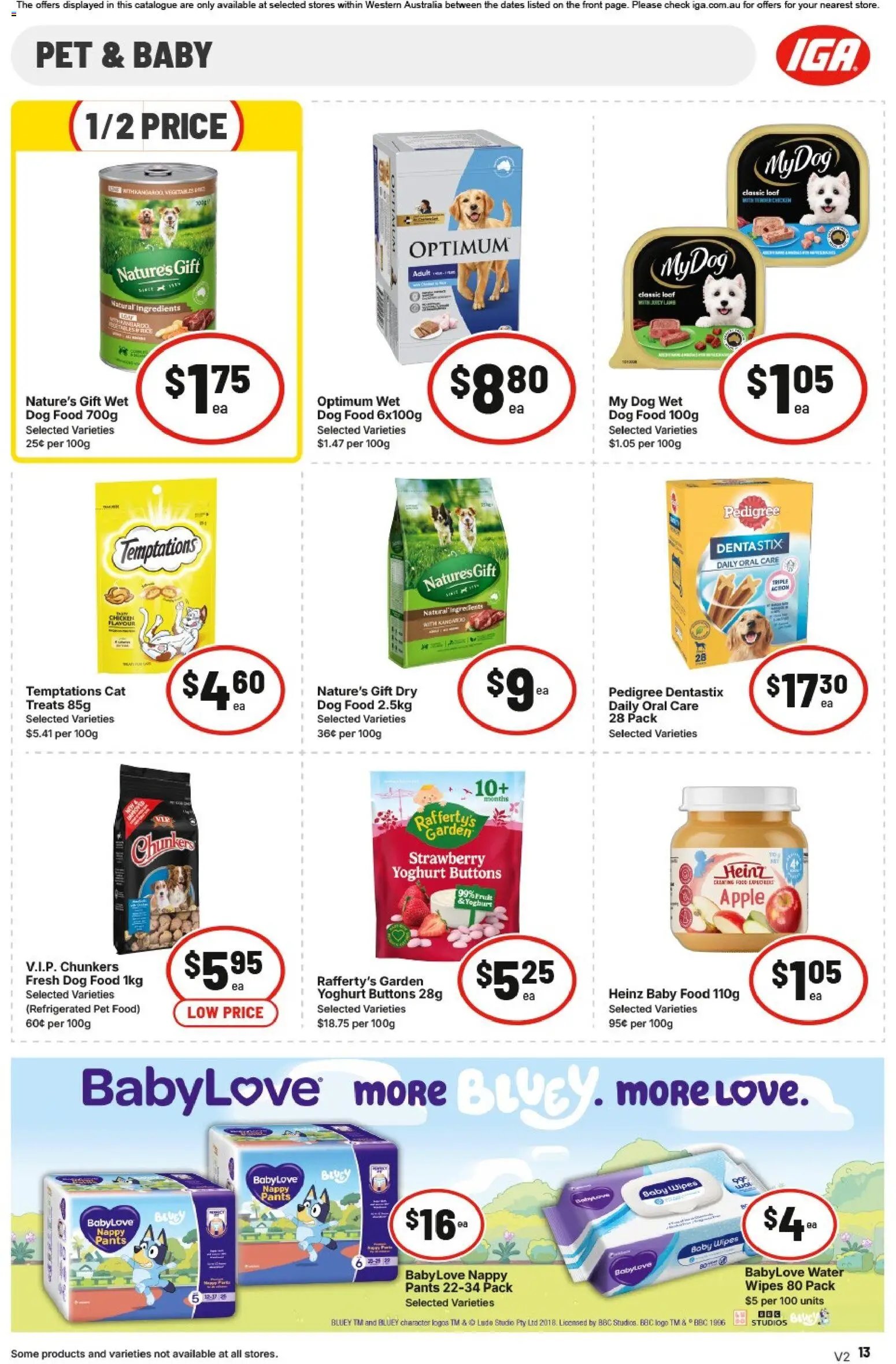 IGA catalogue from 01/07/2026 IGA catalogue NT/WA