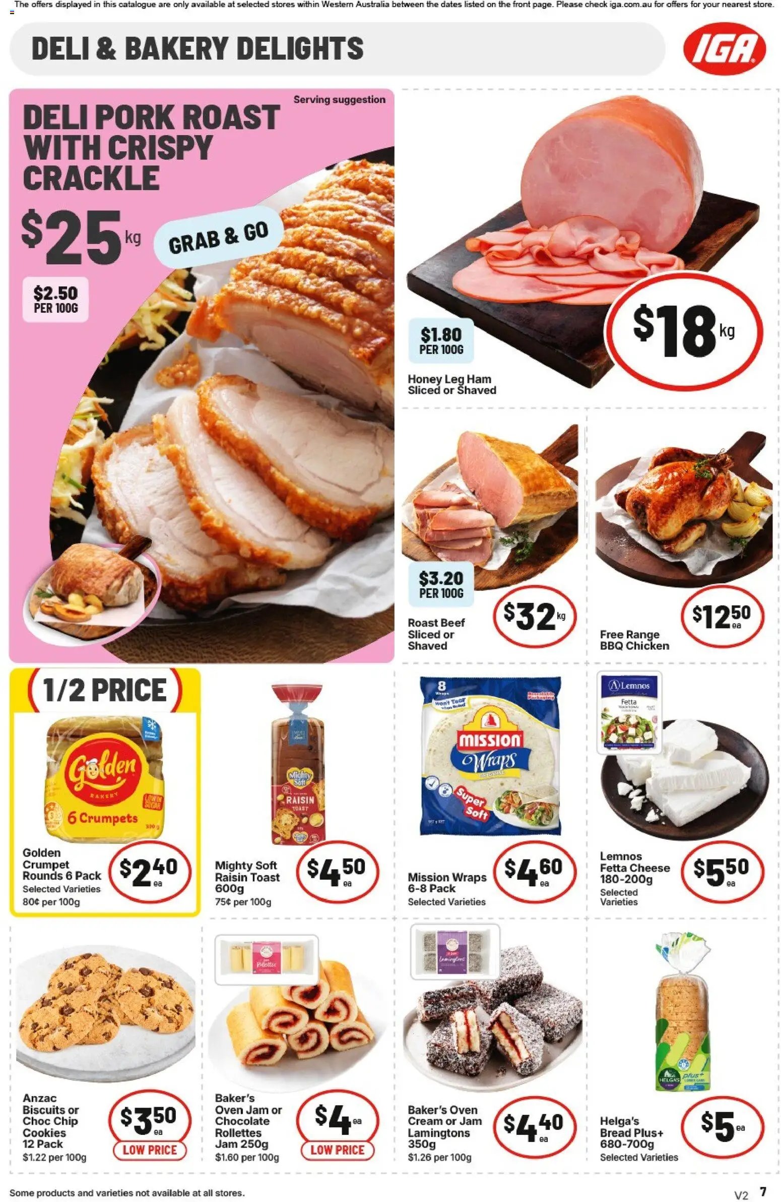 IGA catalogue from 01/07/2026 IGA catalogue NT/WA