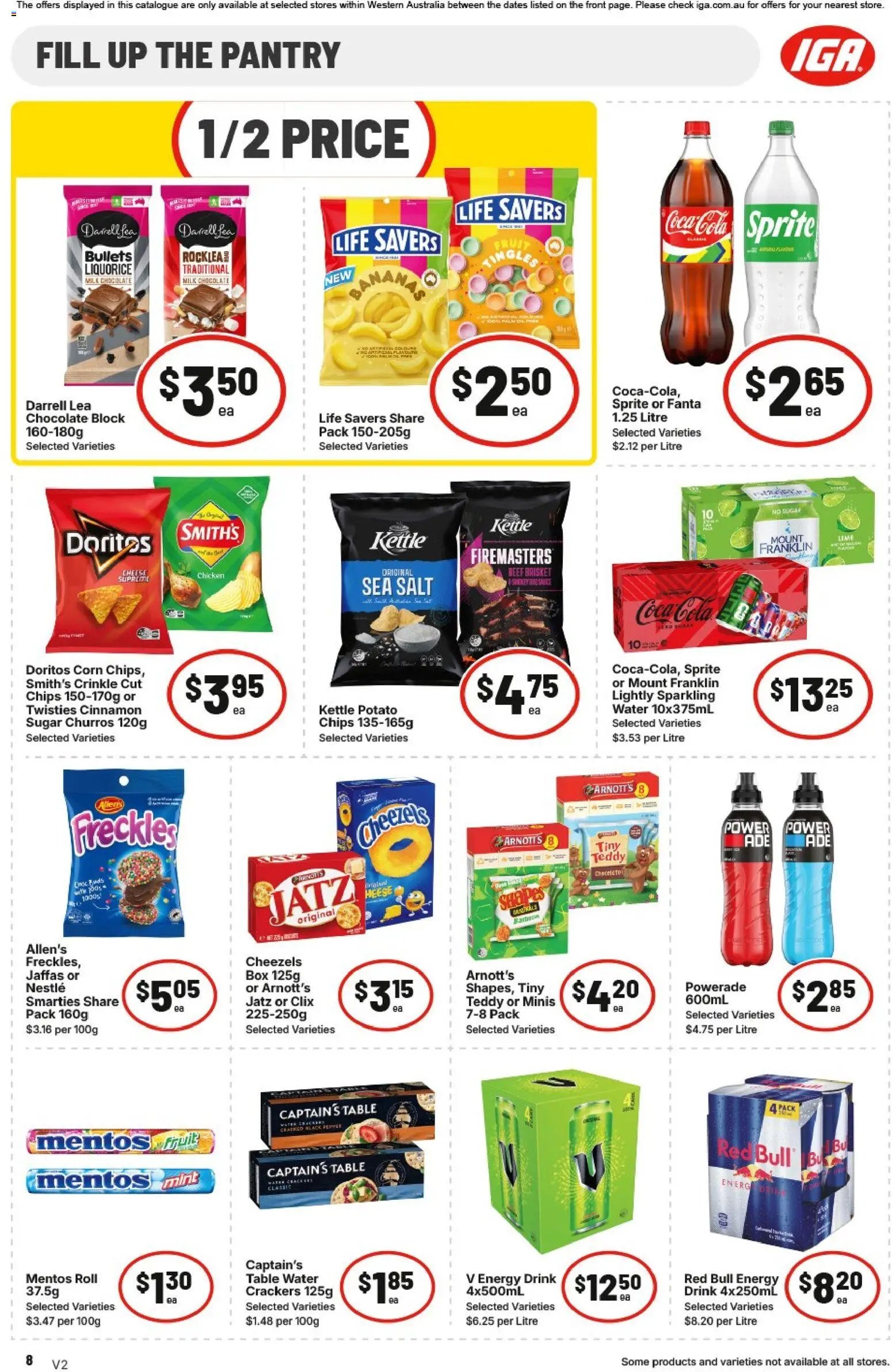 IGA catalogue from 01/07/2026 IGA catalogue NT/WA