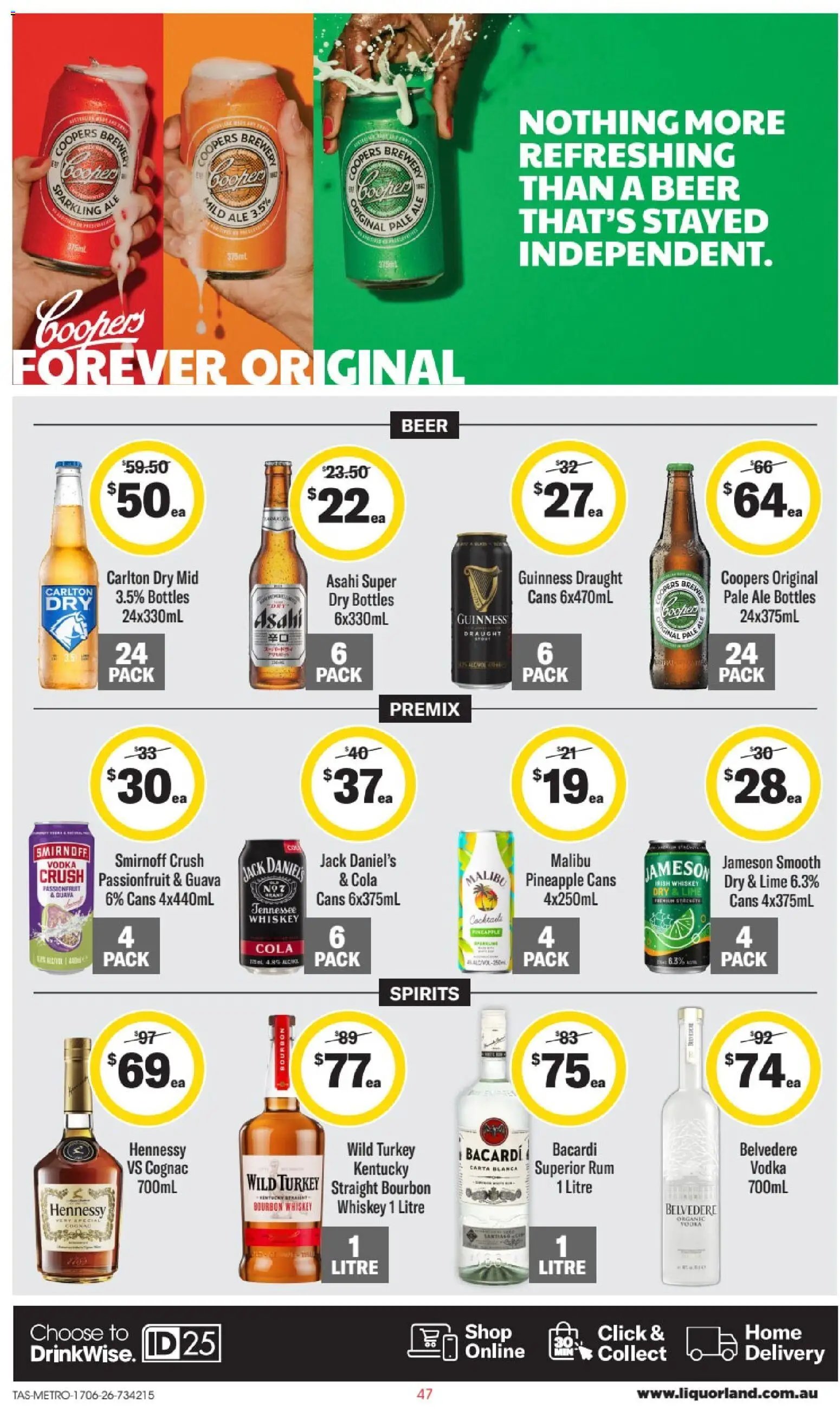 Liquorland catalogue from 17/06/2026 Liquorland catalogue TAS