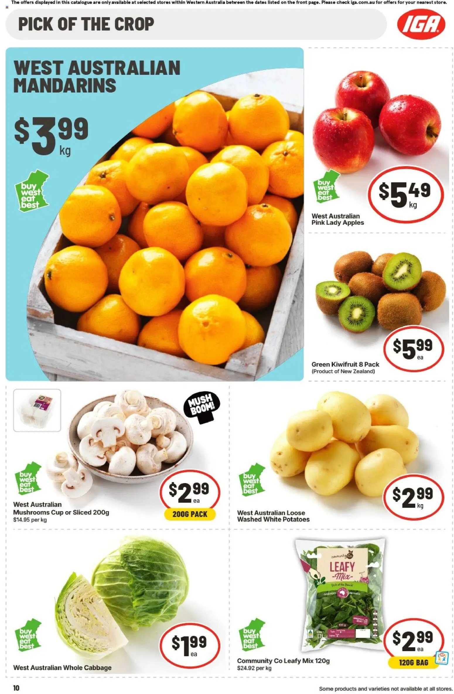IGA catalogue from 29/07/2026 IGA catalogue WA