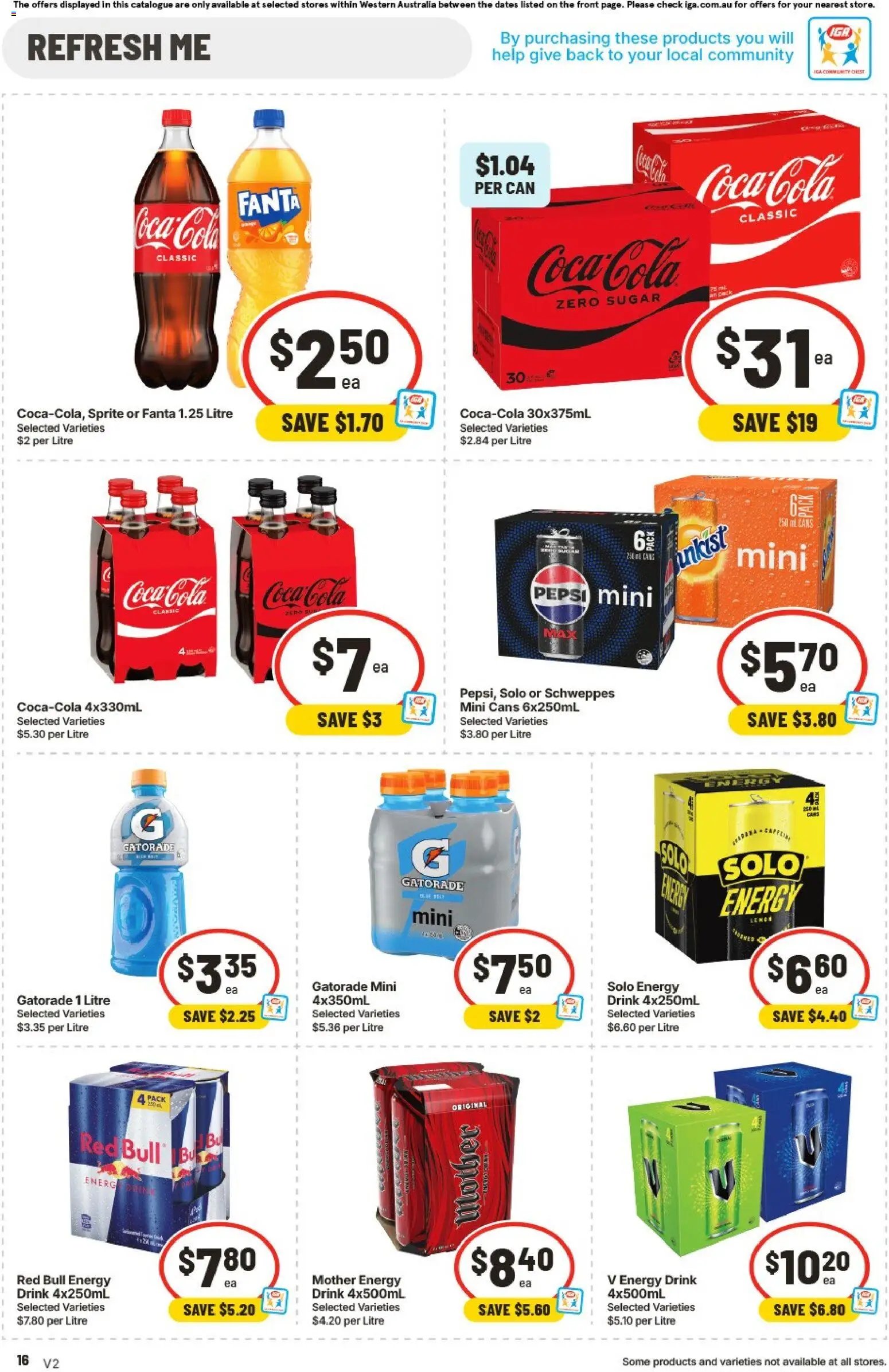 IGA catalogue from 29/07/2026 IGA catalogue WA