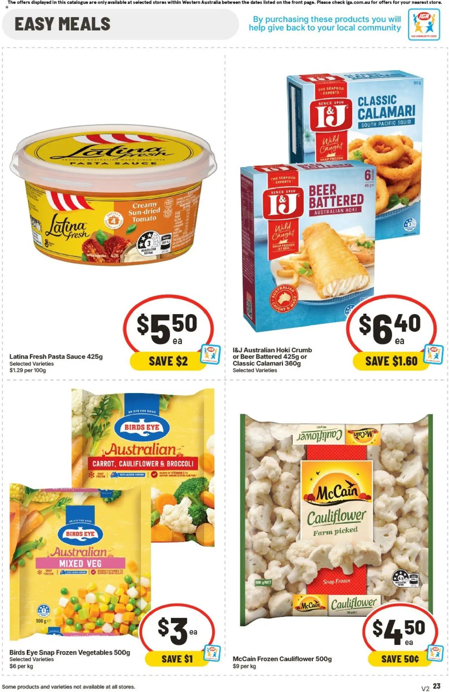 IGA catalogue from 29/07/2026 IGA catalogue WA