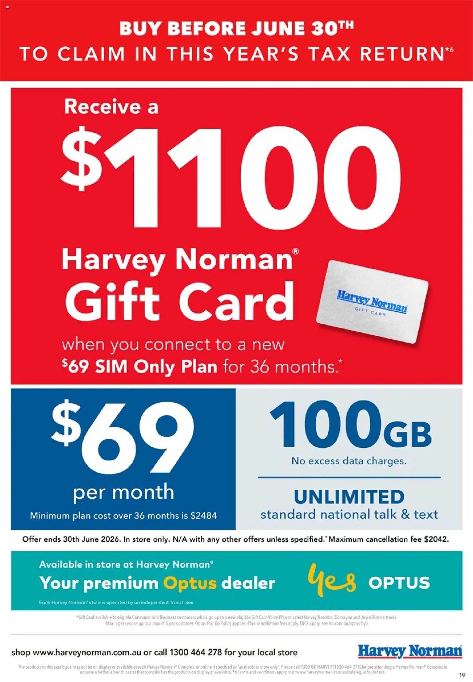 Harvey Norman catalogue from 05/06/2026 Harvey Norman Tax time deals
