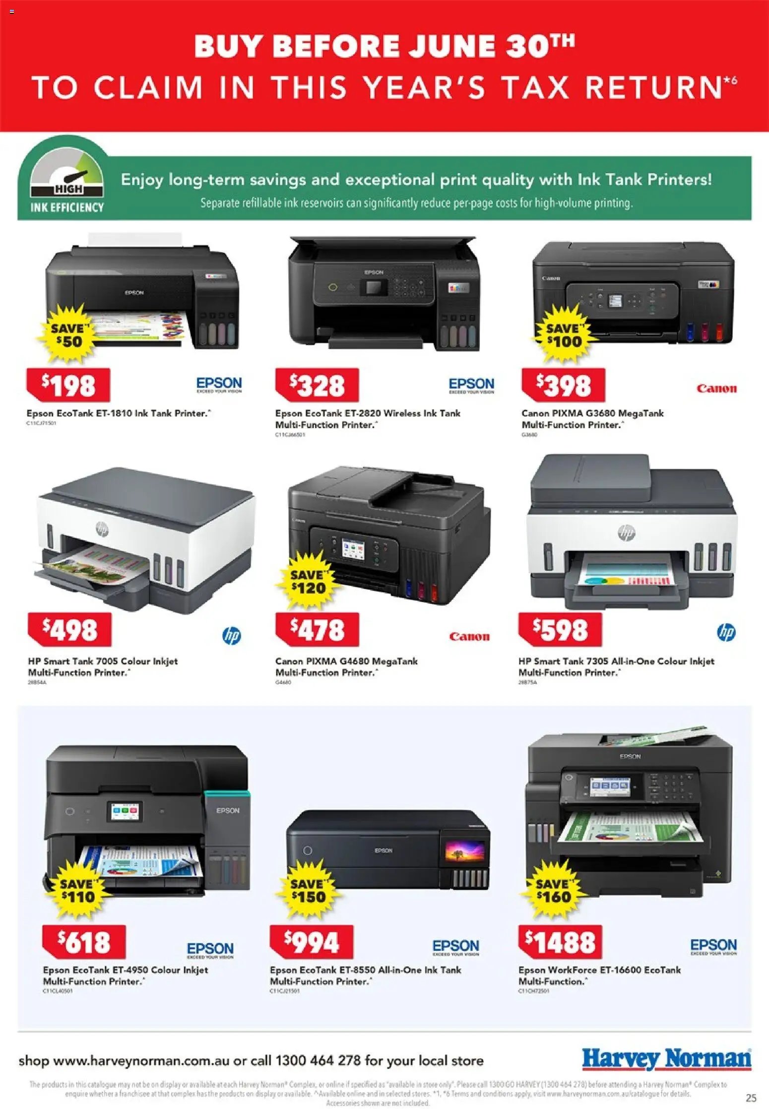 Harvey Norman catalogue from 05/06/2026 Harvey Norman Tax time deals