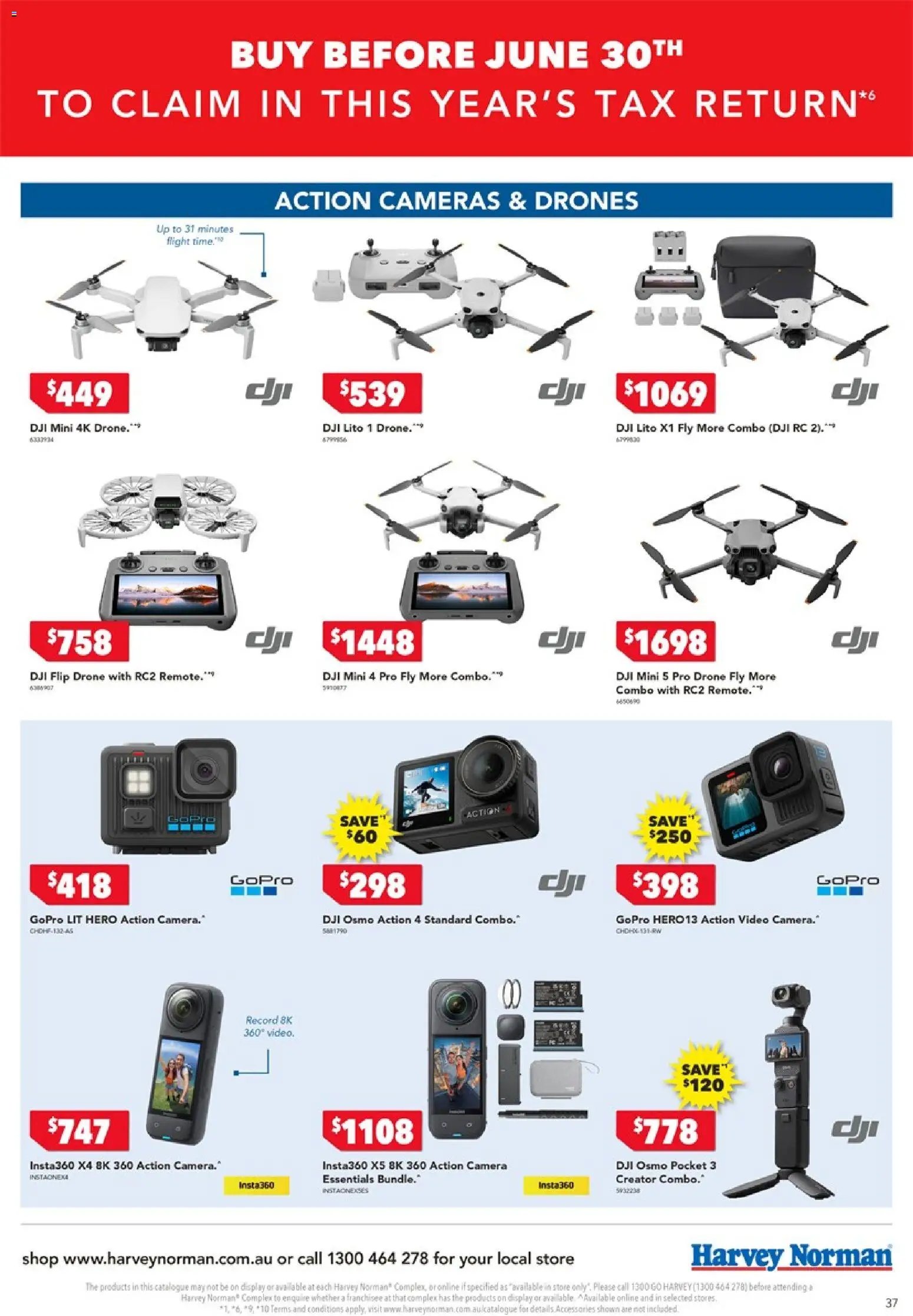 Harvey Norman catalogue from 05/06/2026 Harvey Norman Tax time deals