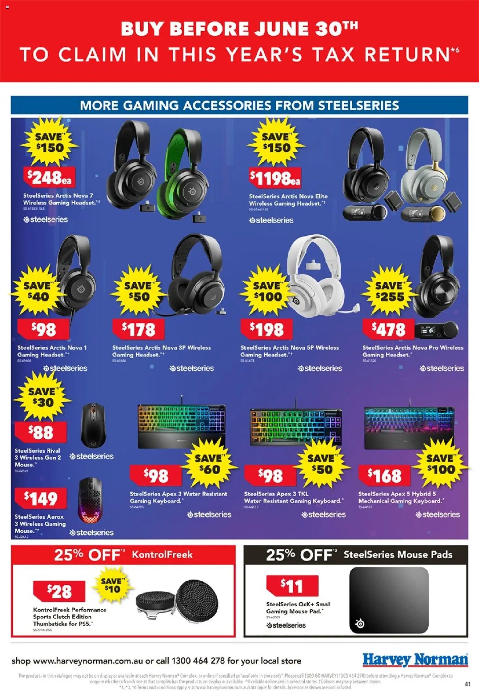 Harvey Norman catalogue from 05/06/2026 Harvey Norman Tax time deals
