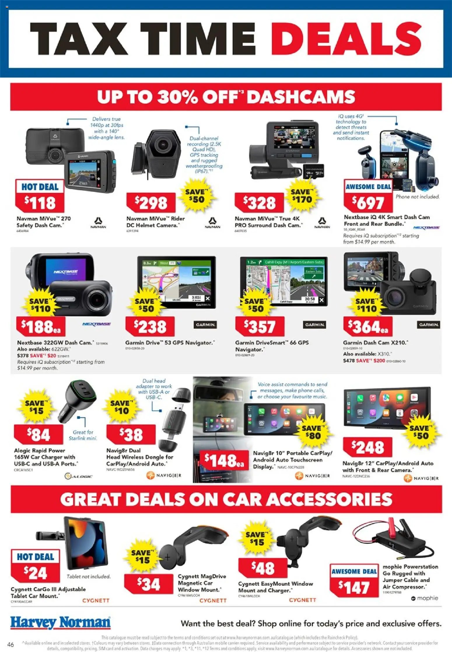 Harvey Norman catalogue from 05/06/2026 Harvey Norman Tax time deals