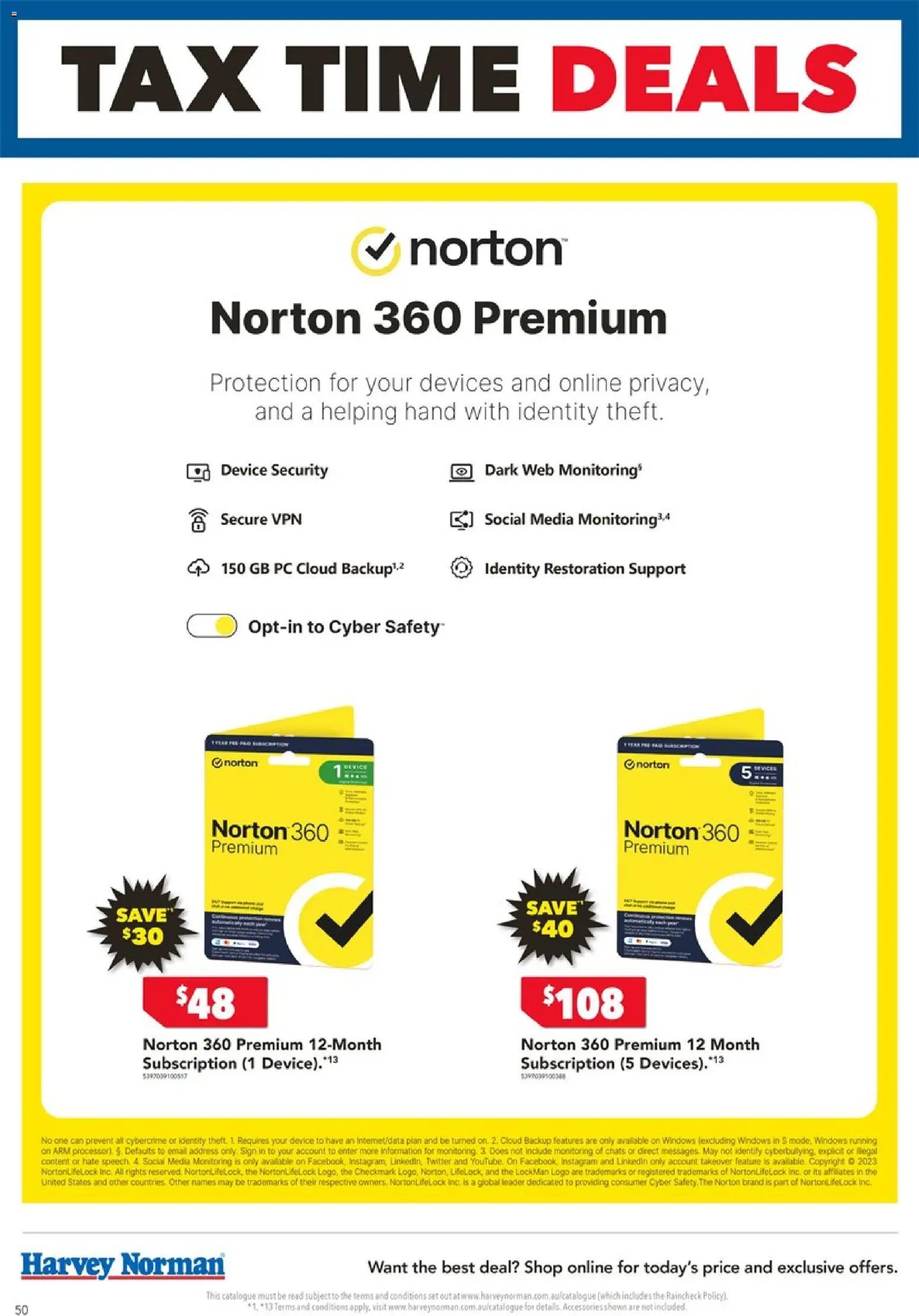 Harvey Norman catalogue from 05/06/2026 Harvey Norman Tax time deals