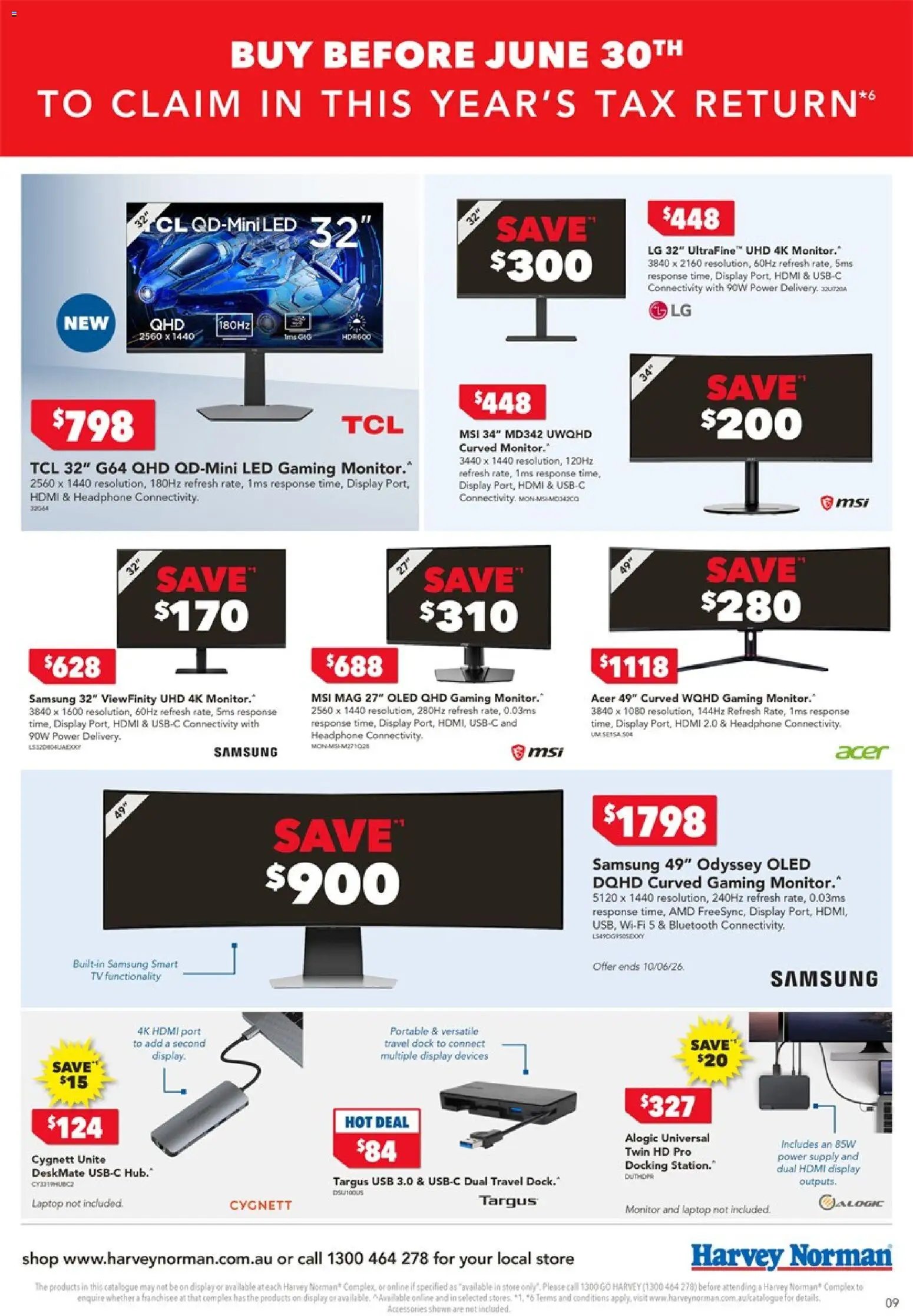 Harvey Norman catalogue from 05/06/2026 Harvey Norman Tax time deals