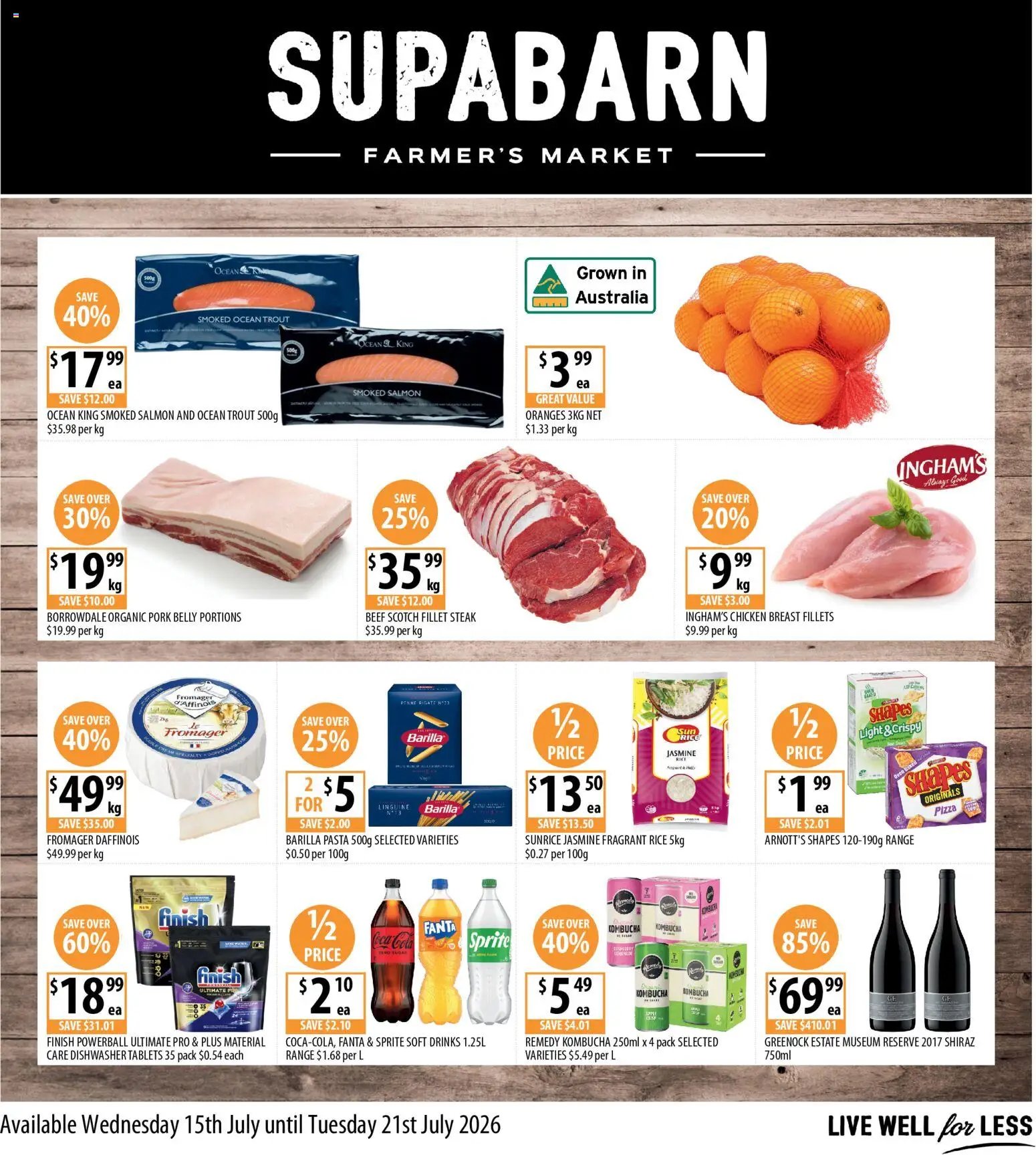 Supabarn catalogue from 15/07/2026 Supabarn catalogue