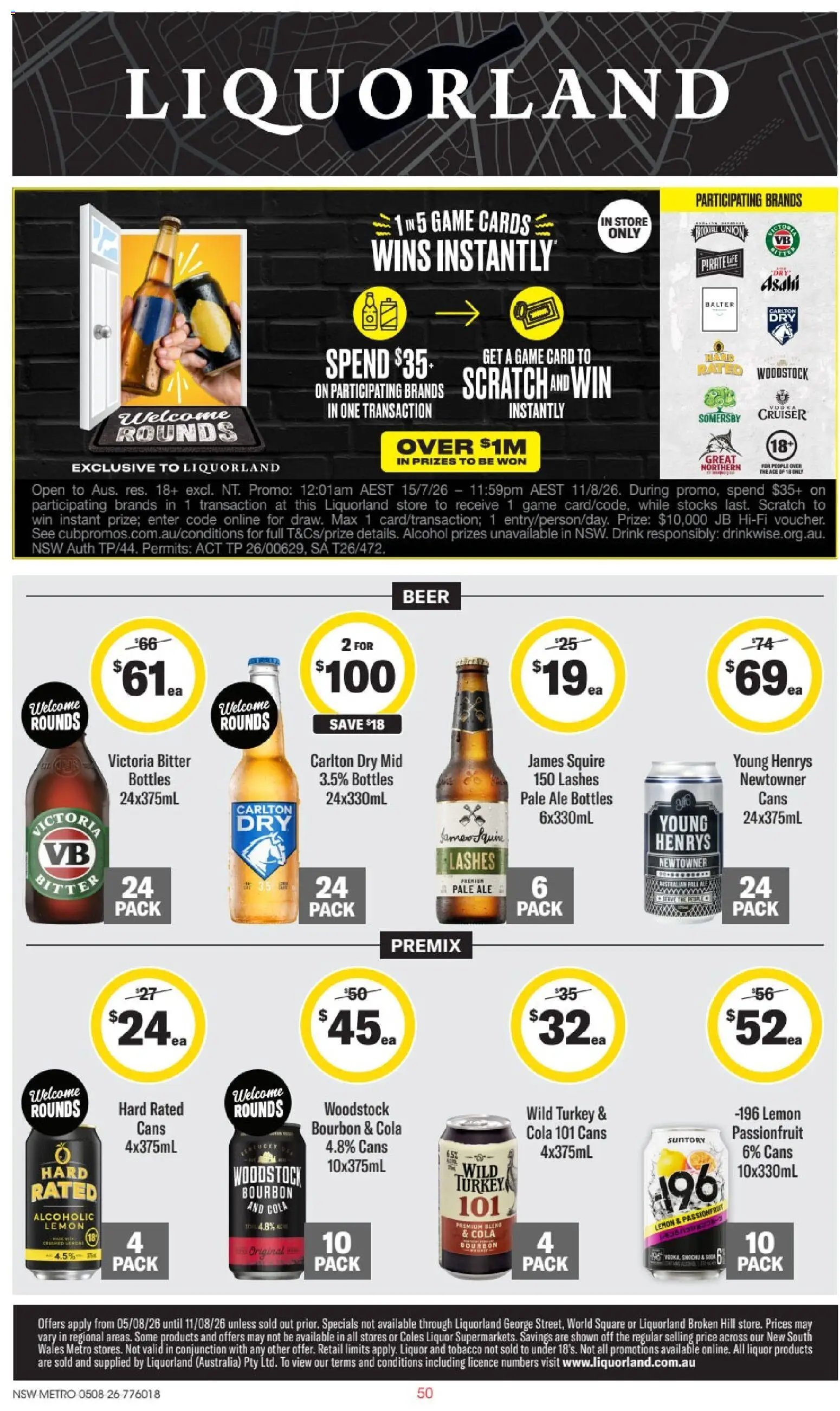 Liquorland catalogue from 05/08/2026 Liquorland catalogue