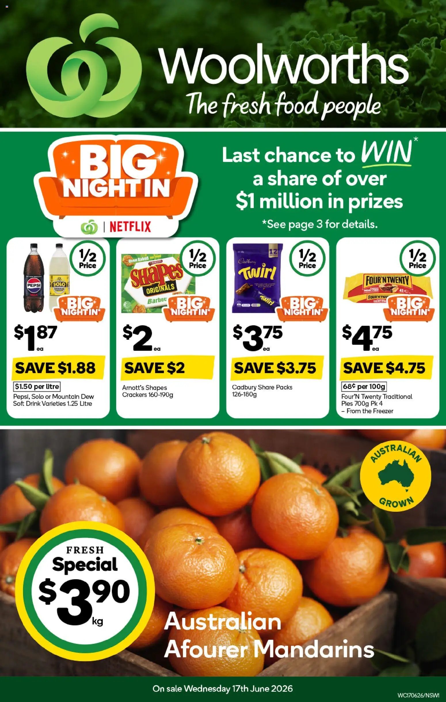 Woolworths catalogue from 17/06/2026 Woolworths catalogue