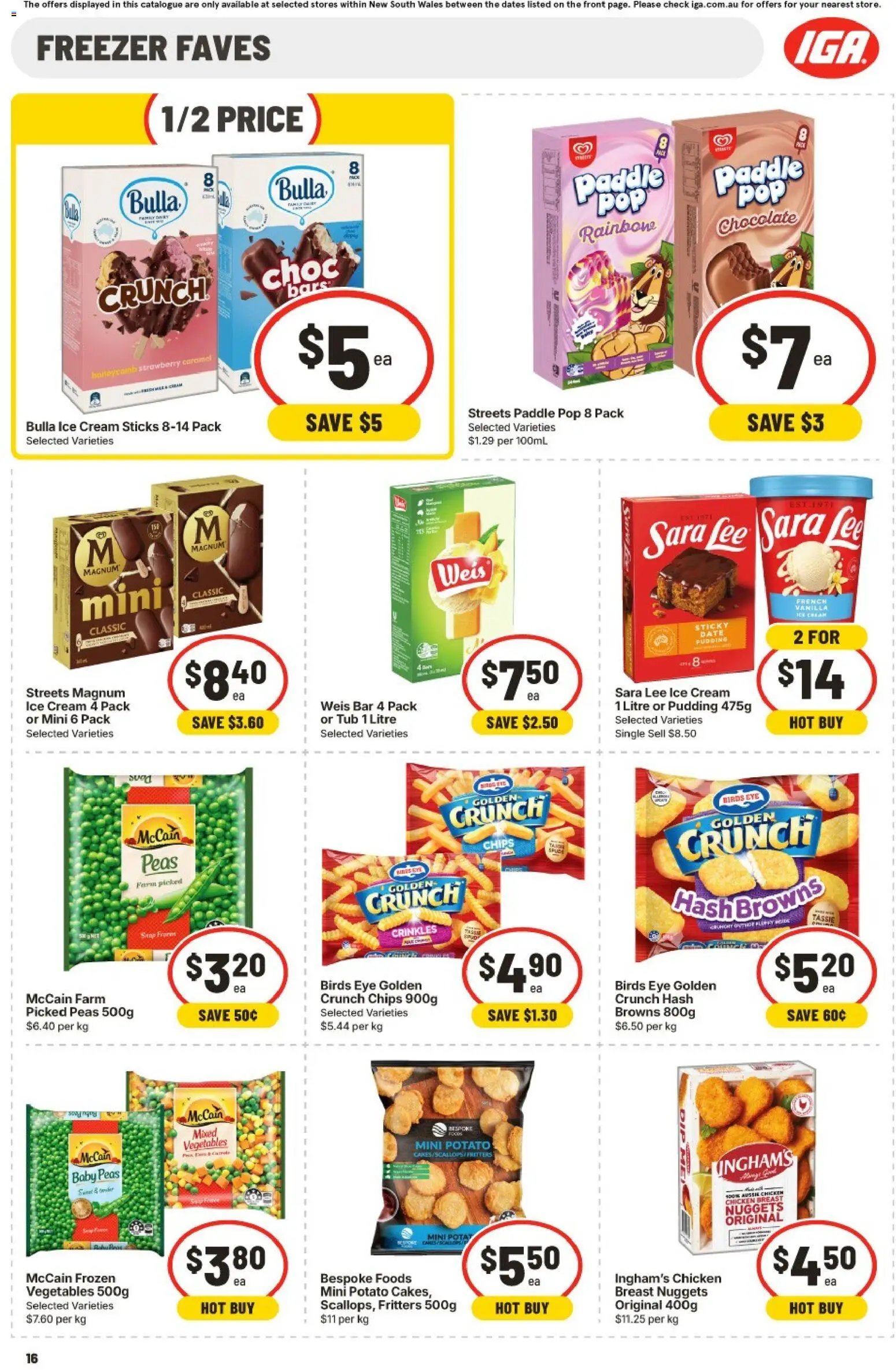 IGA catalogue from 30/09/2026 IGA catalogue Hackett