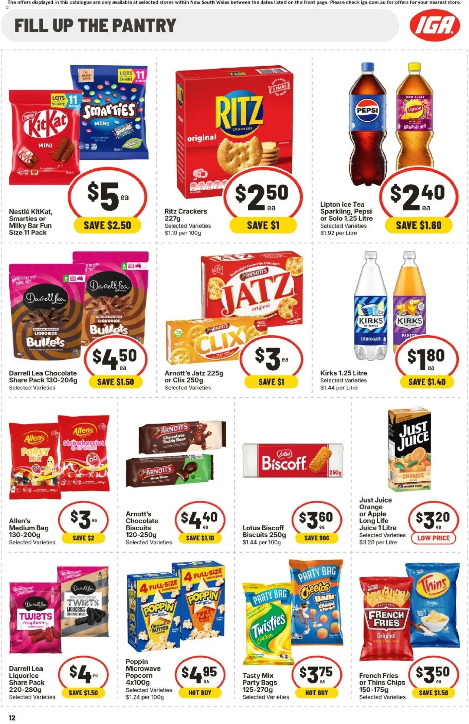 IGA catalogue from 30/09/2026 IGA catalogue Hackett