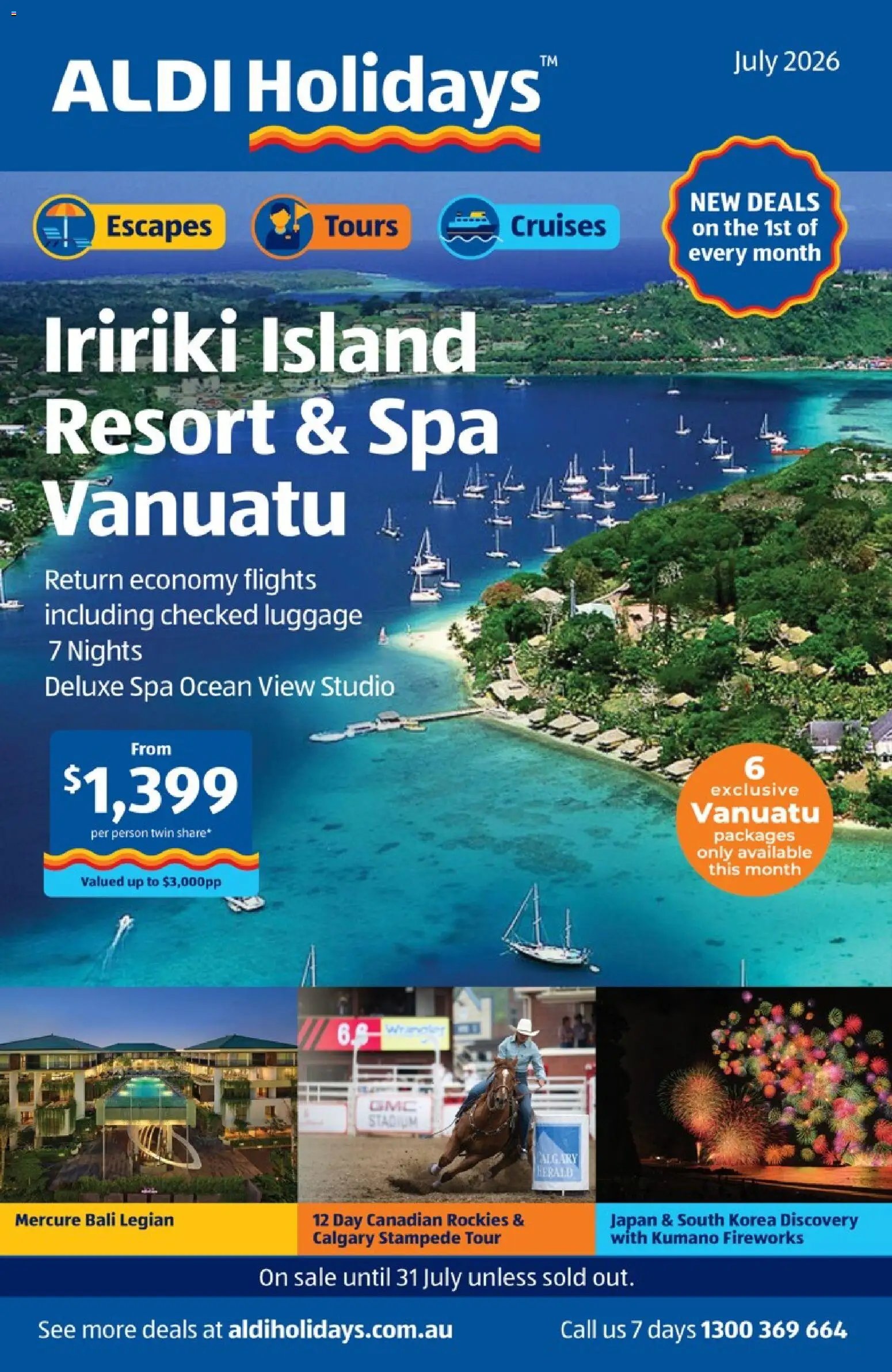 Aldi catalogue from 01/07/2026 Aldi July holidays