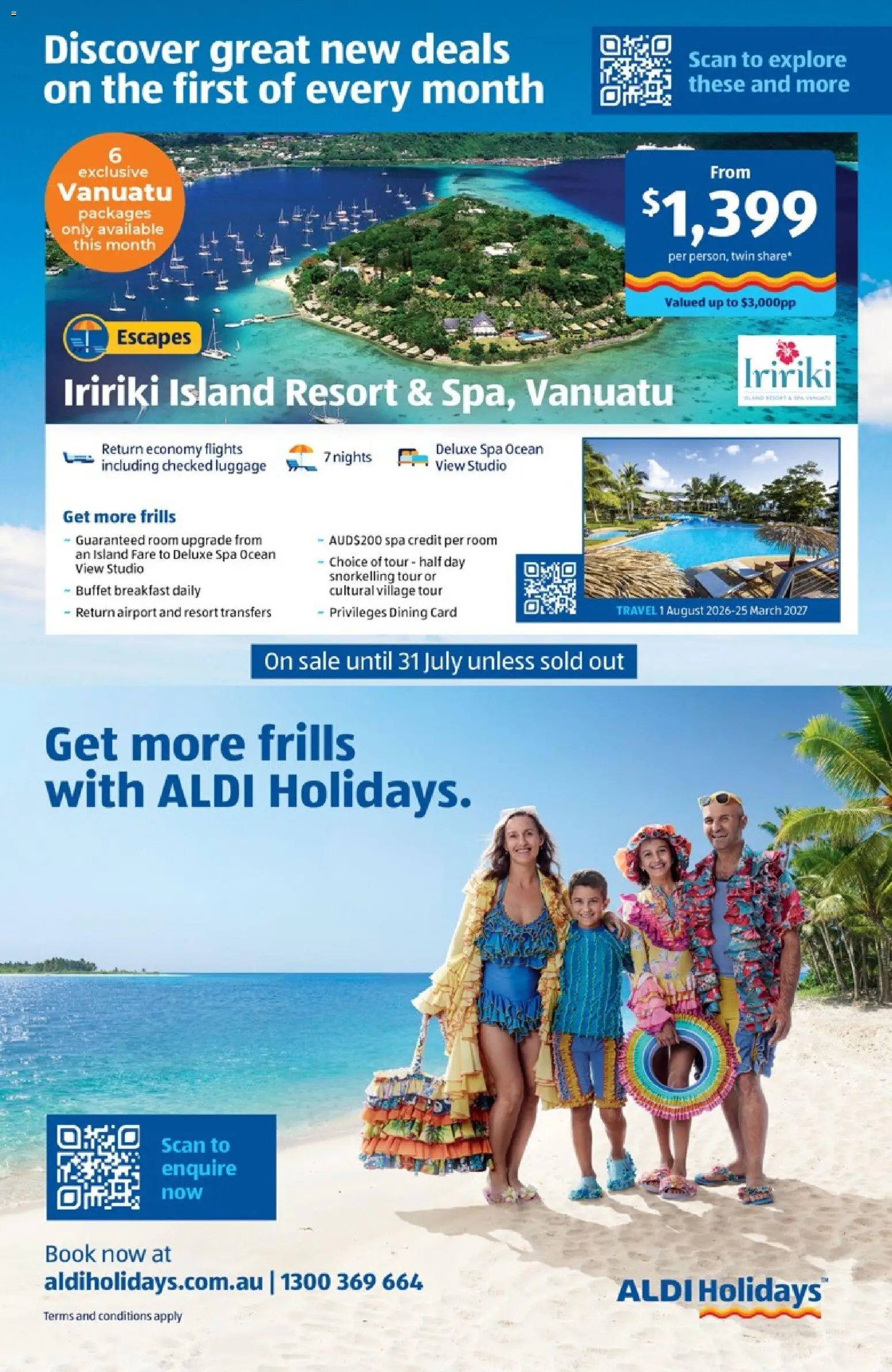 Aldi catalogue from 01/07/2026 Aldi July holidays