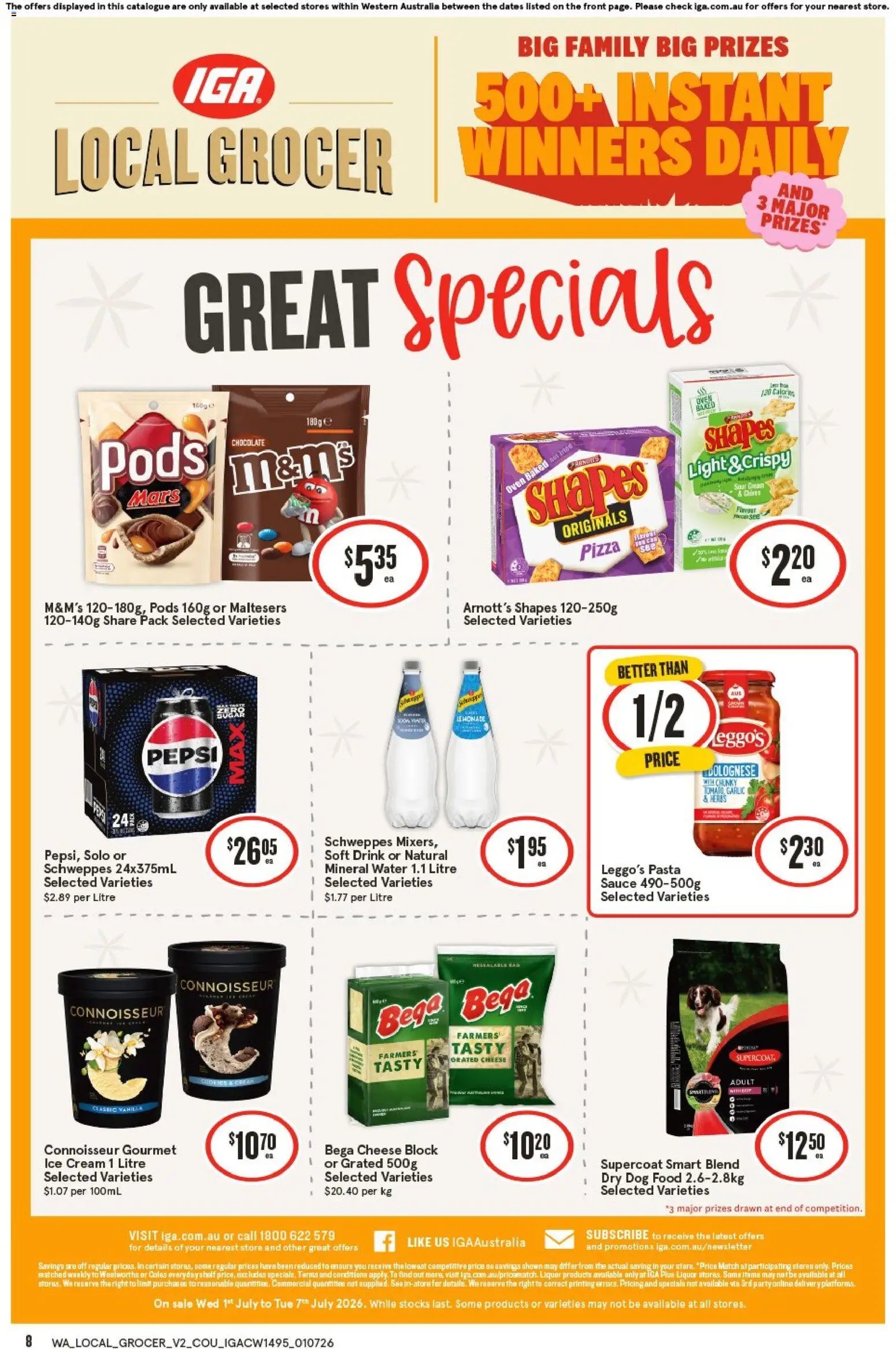 IGA catalogue from 01/07/2026 IGA Local Grocer NT/WA