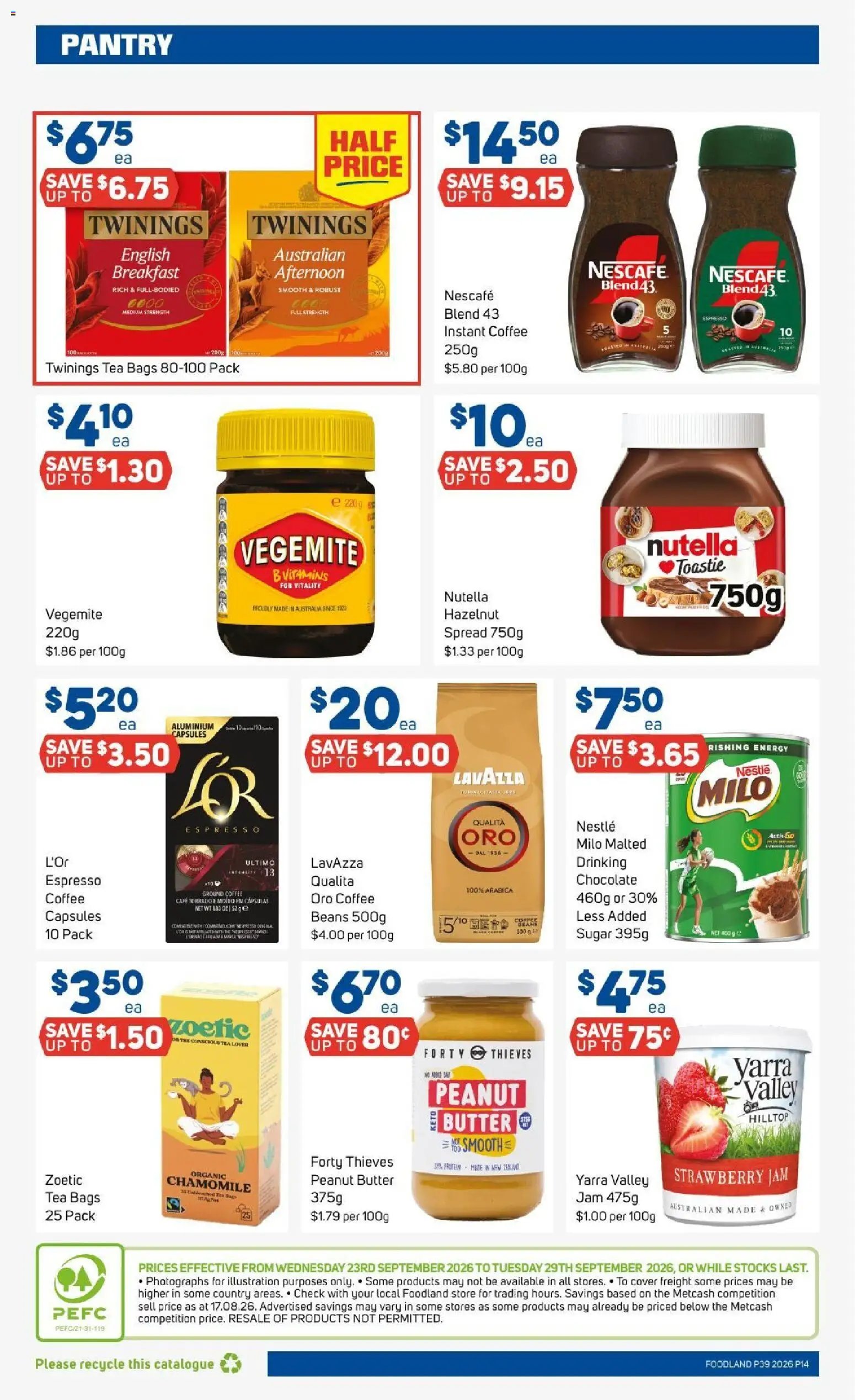 Foodland catalogue from 23/09/2026 Foodland catalogue