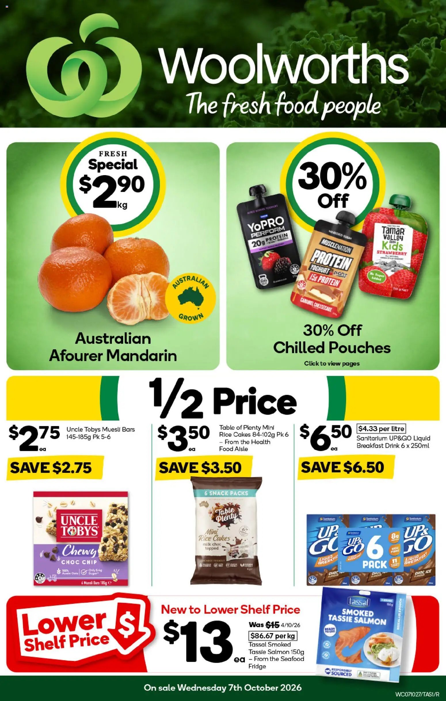 Woolworths catalogue from 07/10/2026 Woolworths catalogue TAS