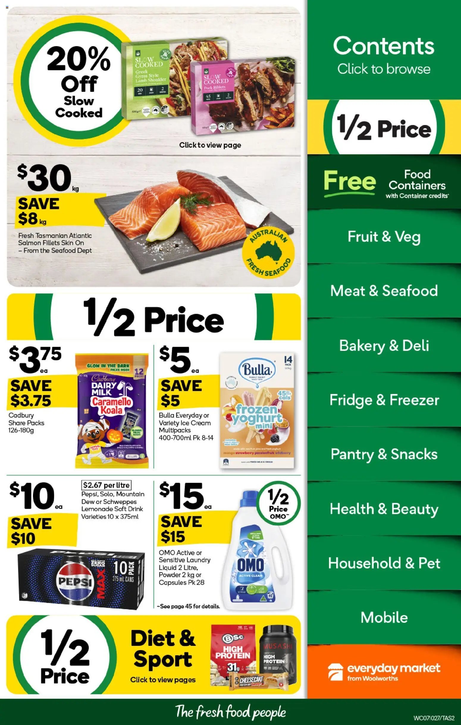Woolworths catalogue from 07/10/2026 Woolworths catalogue TAS