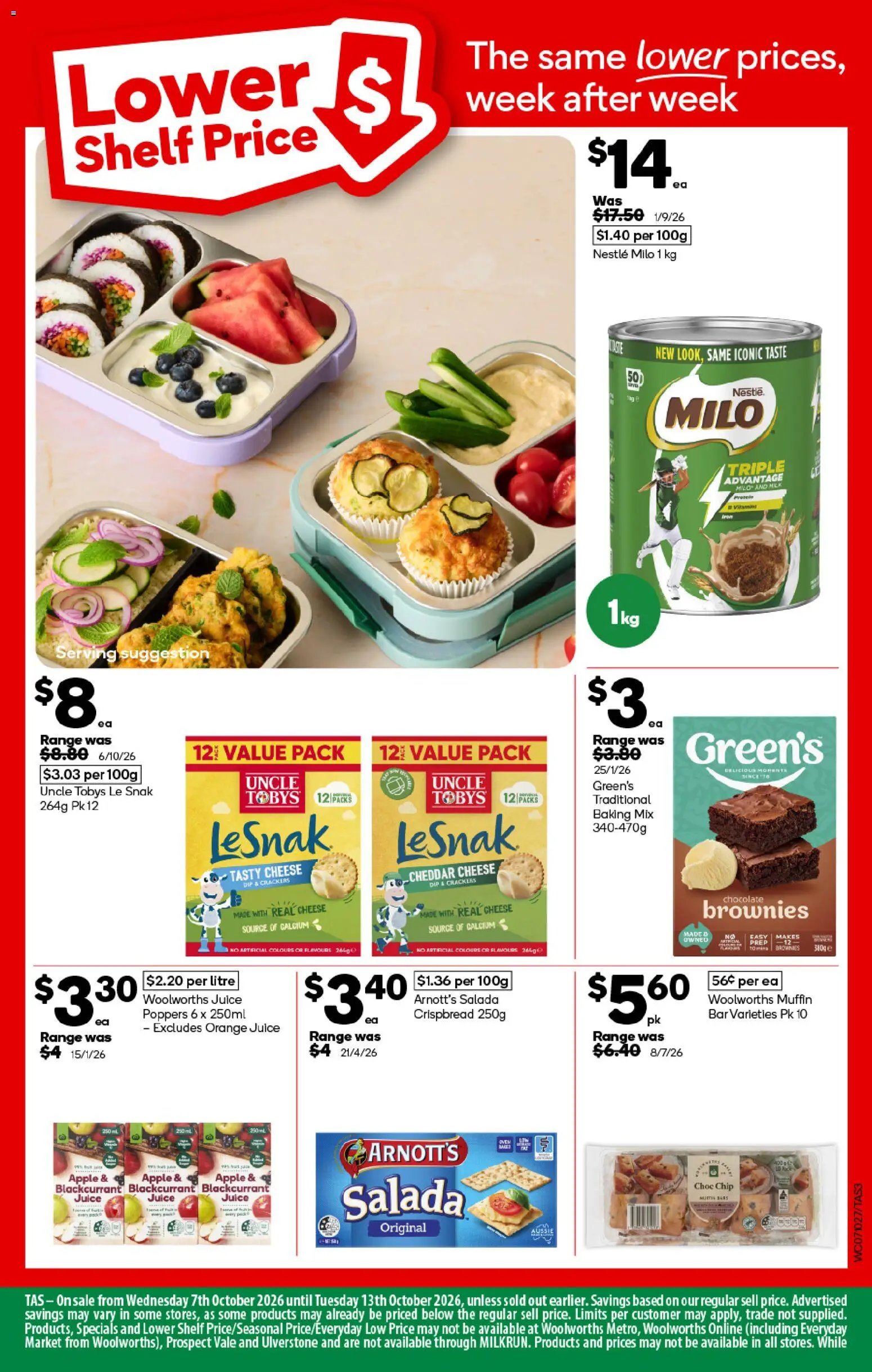Woolworths catalogue from 07/10/2026 Woolworths catalogue TAS