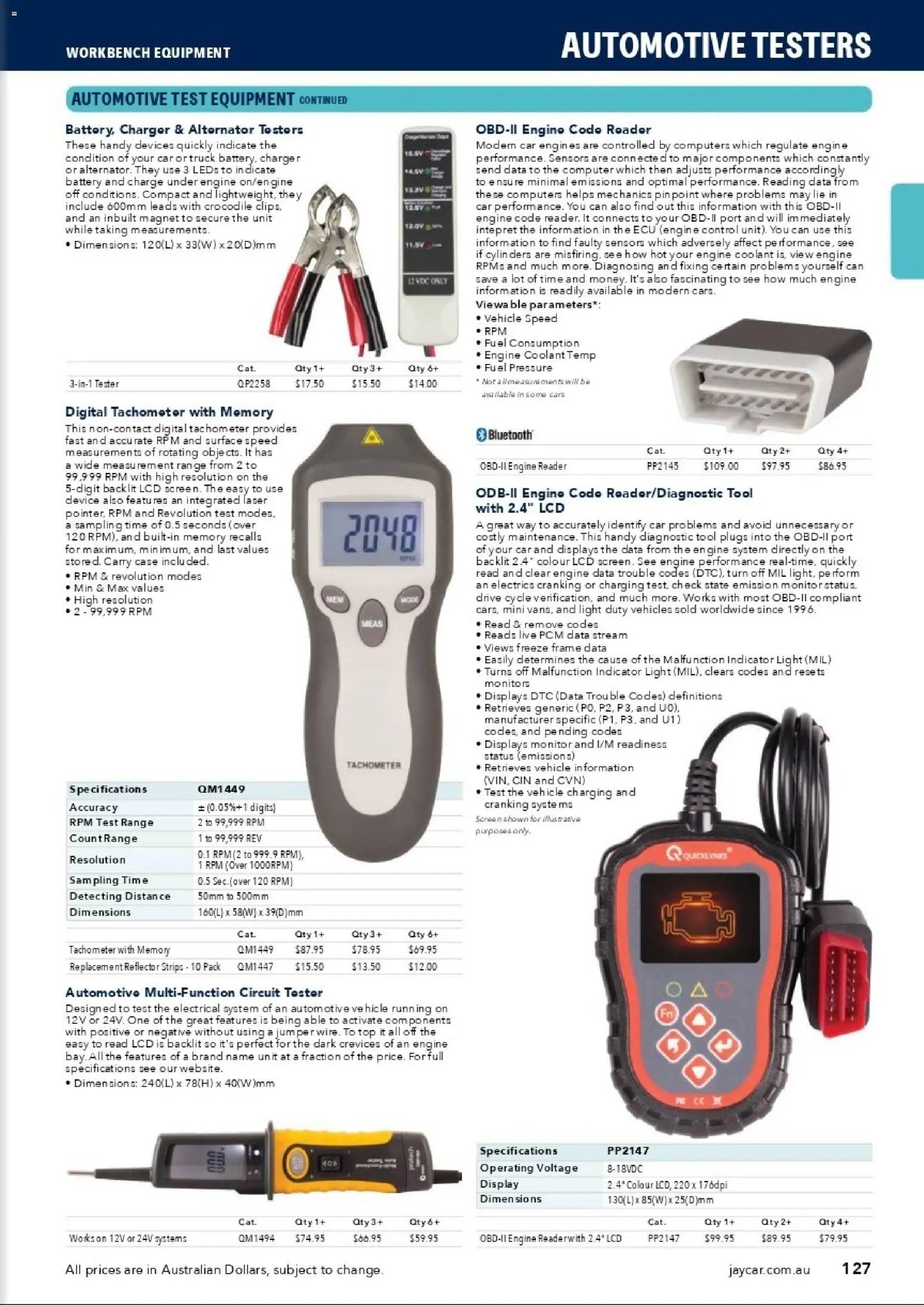 Jaycar catalogue from 31/08/2026 Engineering & Scientific Catalogue 2026/2027