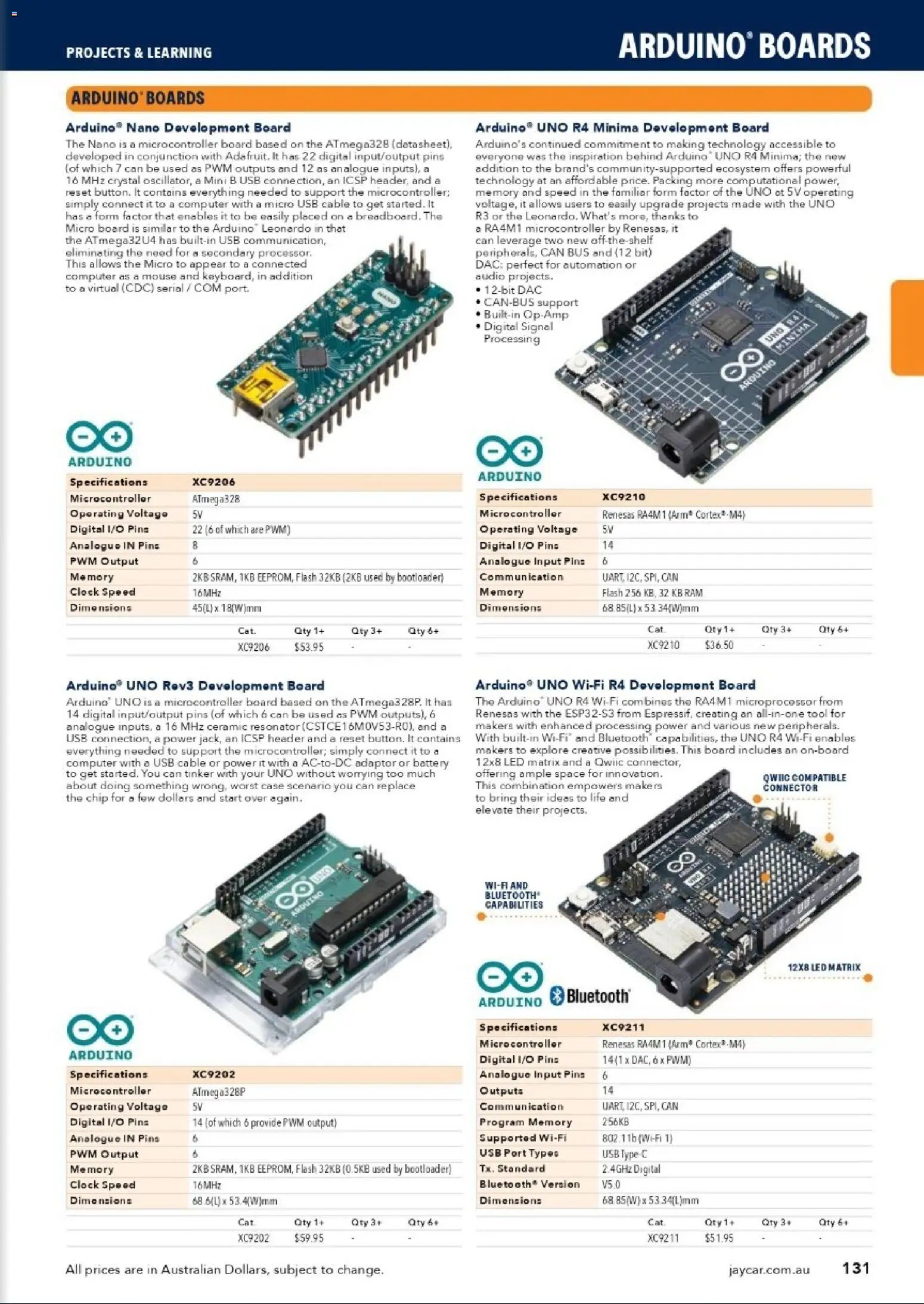 Jaycar catalogue from 31/08/2026 Engineering & Scientific Catalogue 2026/2027