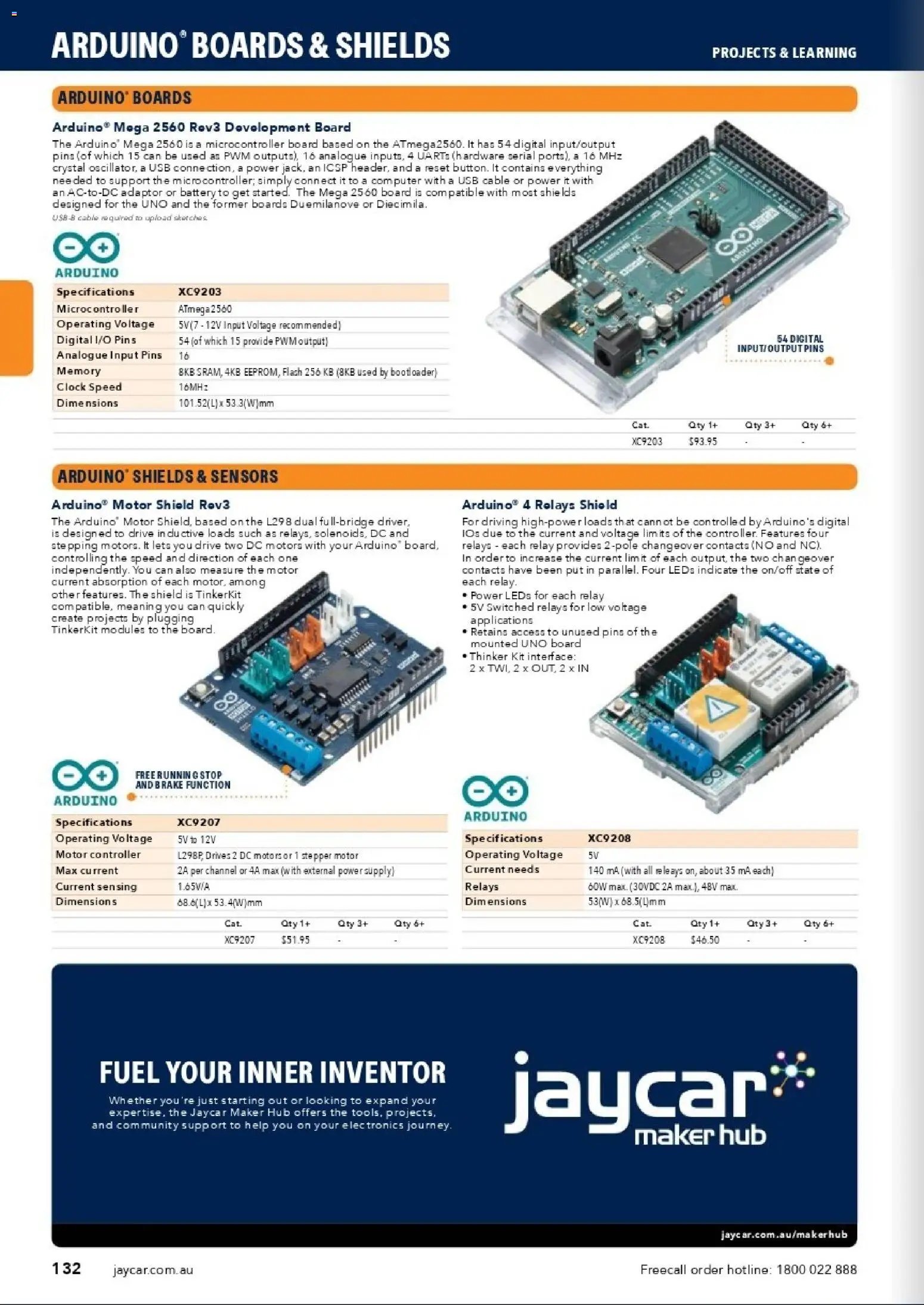 Jaycar catalogue from 31/08/2026 Engineering & Scientific Catalogue 2026/2027