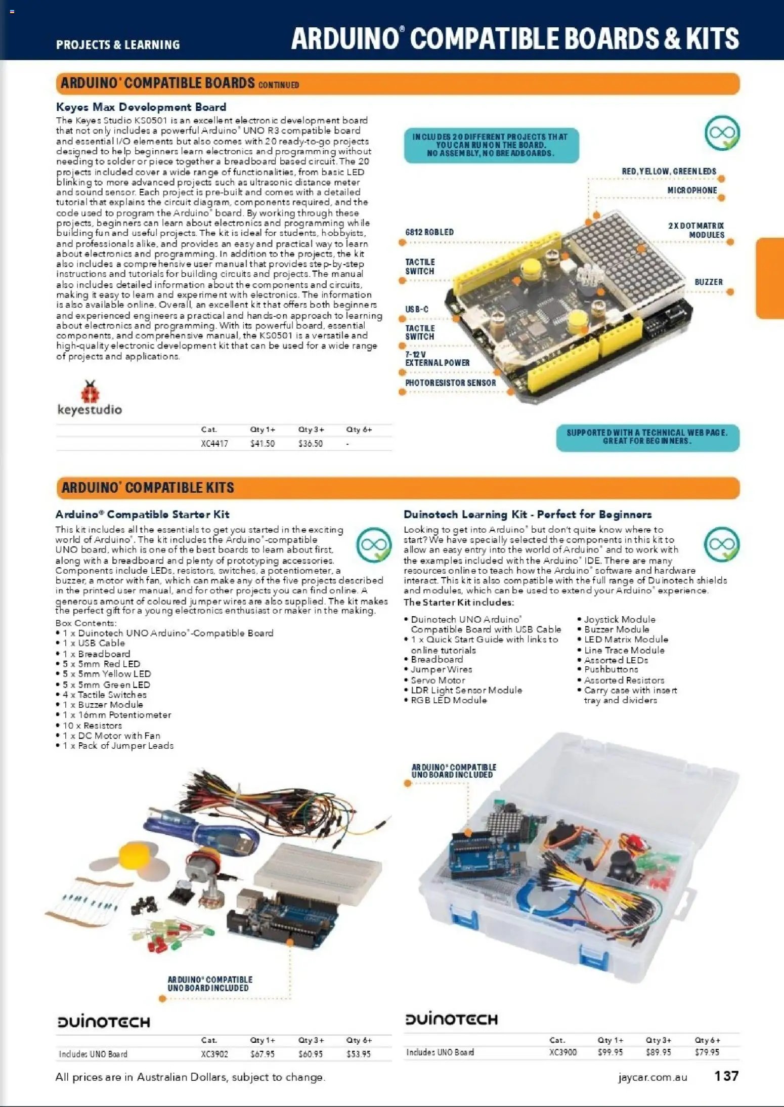 Jaycar catalogue from 31/08/2026 Engineering & Scientific Catalogue 2026/2027
