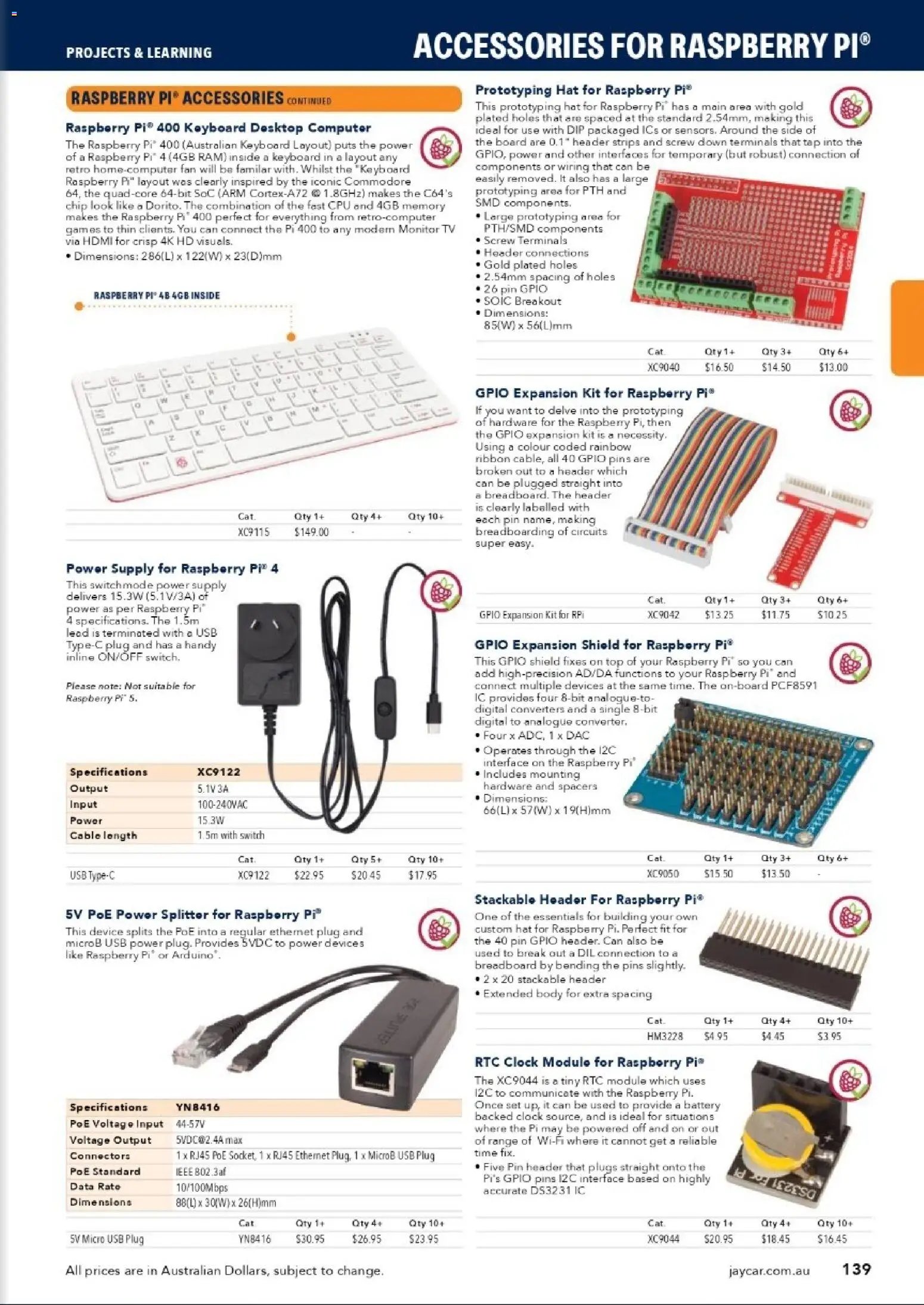 Jaycar catalogue from 31/08/2026 Engineering & Scientific Catalogue 2026/2027