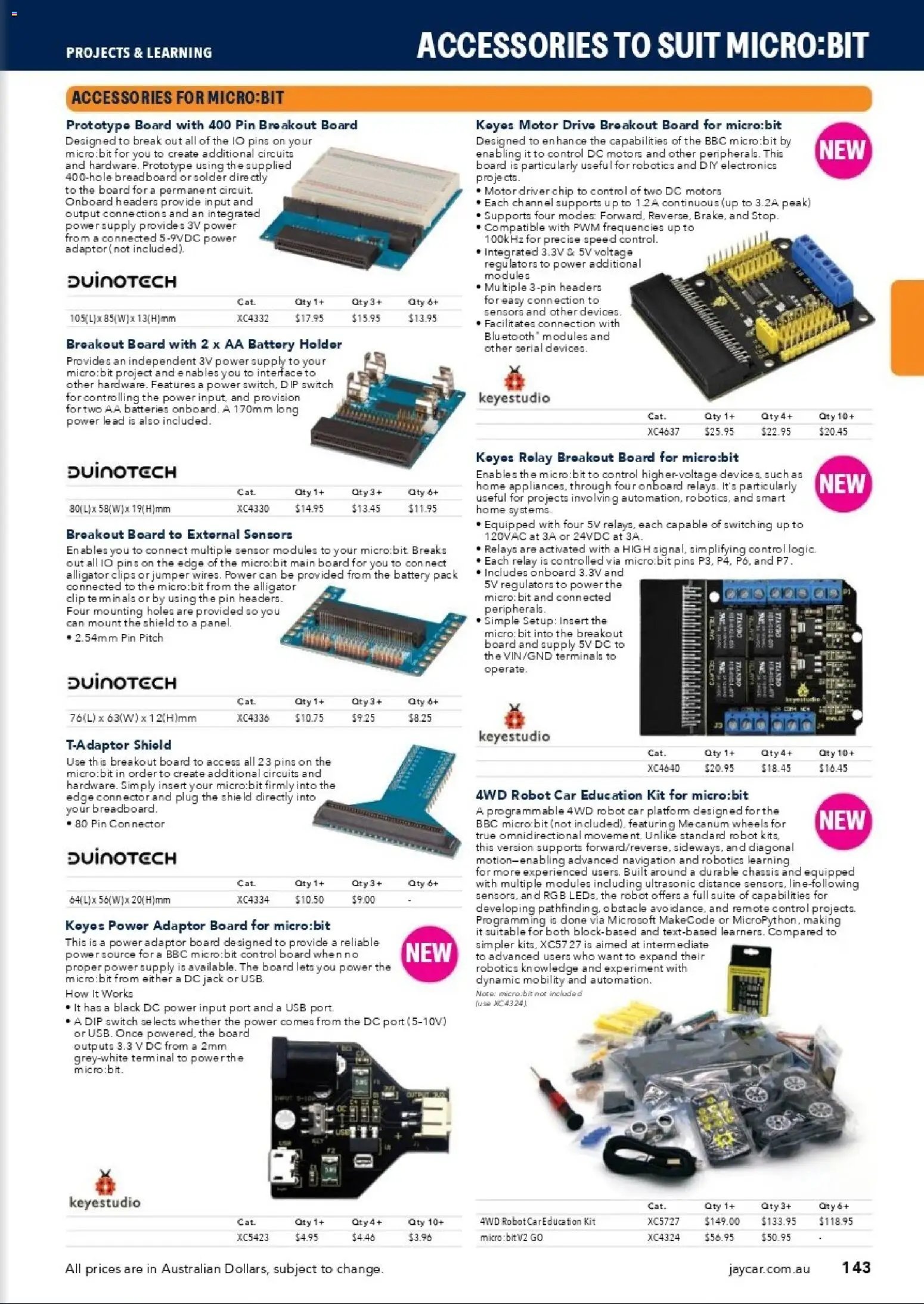 Jaycar catalogue from 31/08/2026 Engineering & Scientific Catalogue 2026/2027