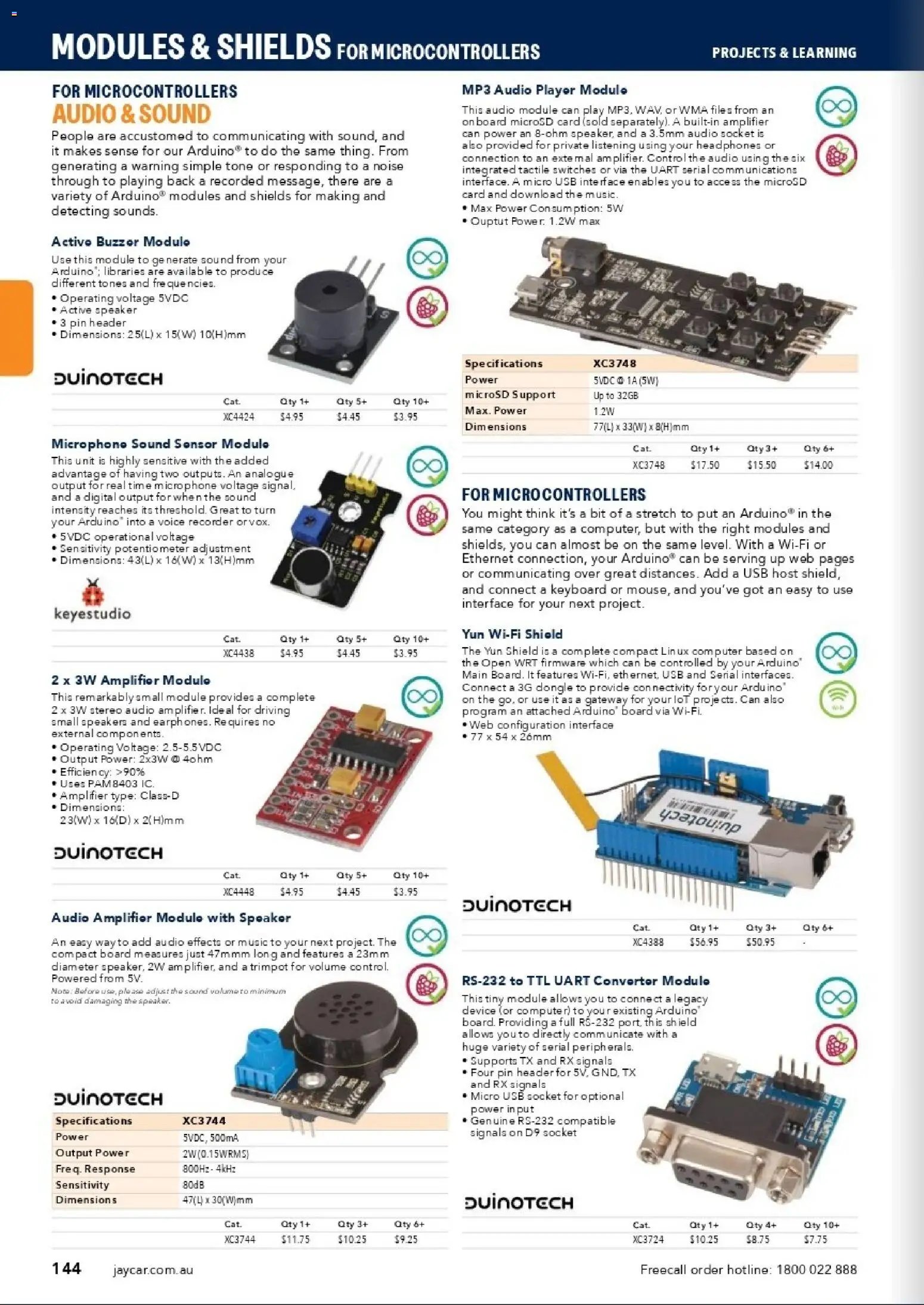 Jaycar catalogue from 31/08/2026 Engineering & Scientific Catalogue 2026/2027