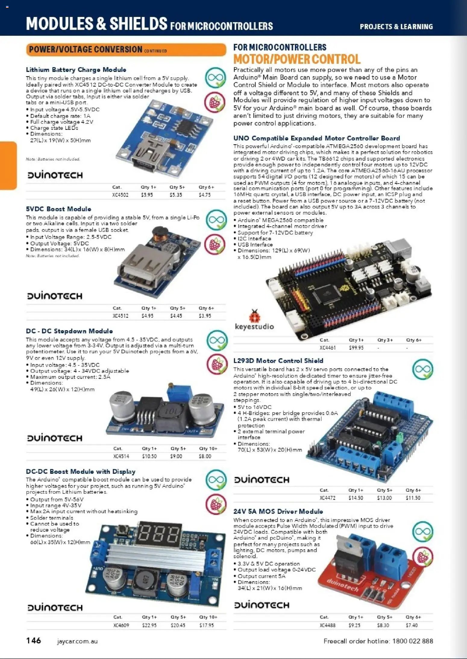 Jaycar catalogue from 31/08/2026 Engineering & Scientific Catalogue 2026/2027