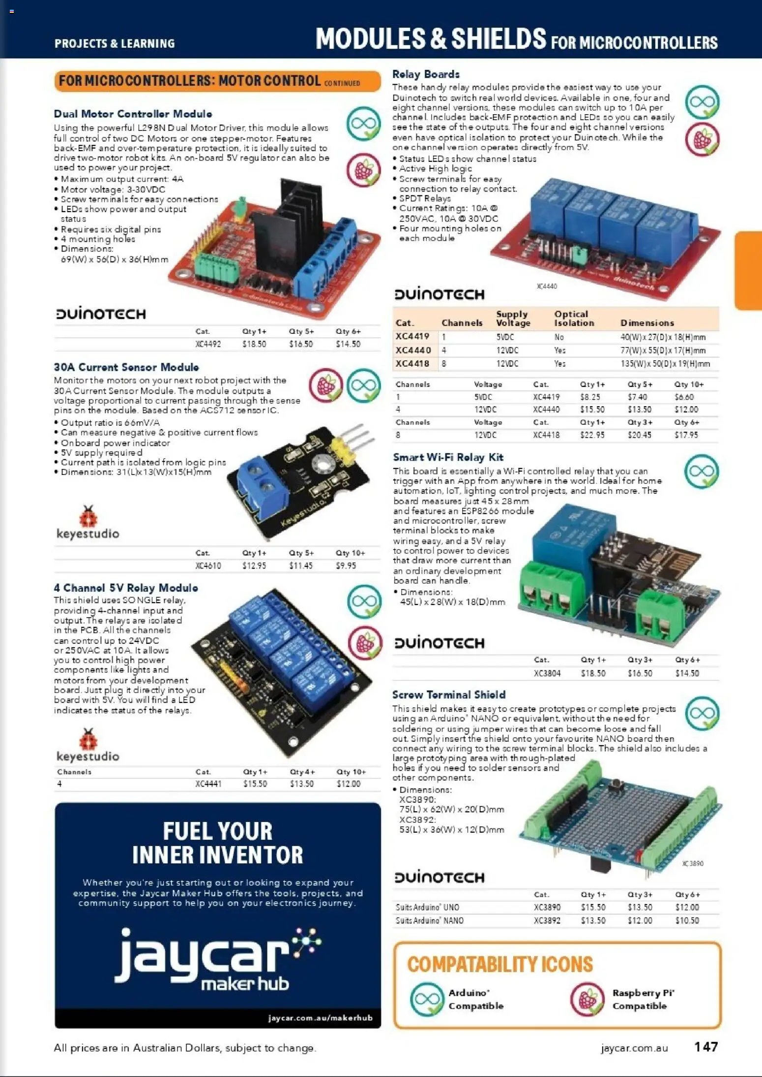 Jaycar catalogue from 31/08/2026 Engineering & Scientific Catalogue 2026/2027