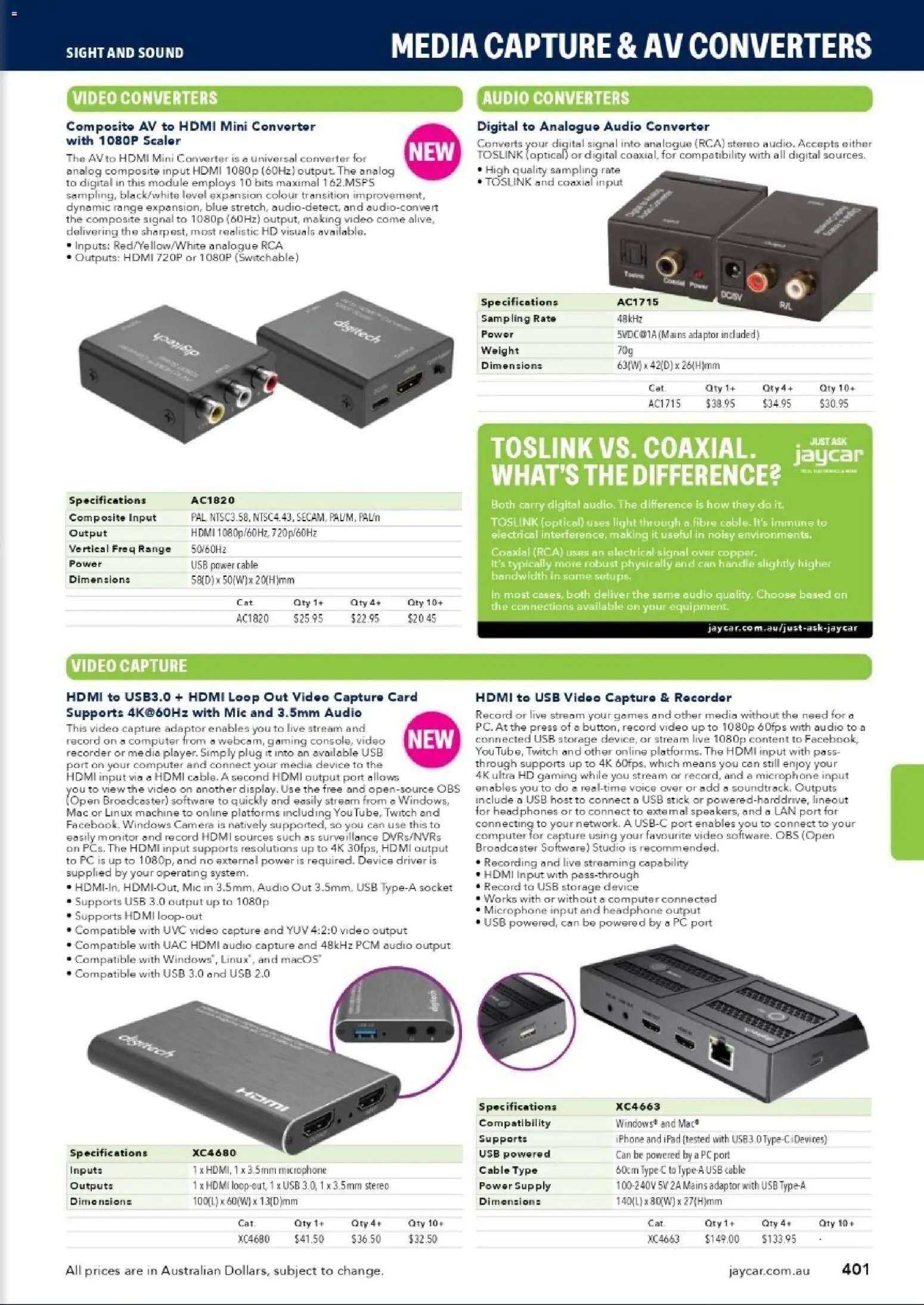 Jaycar catalogue from 31/08/2026 Engineering & Scientific Catalogue 2026/2027
