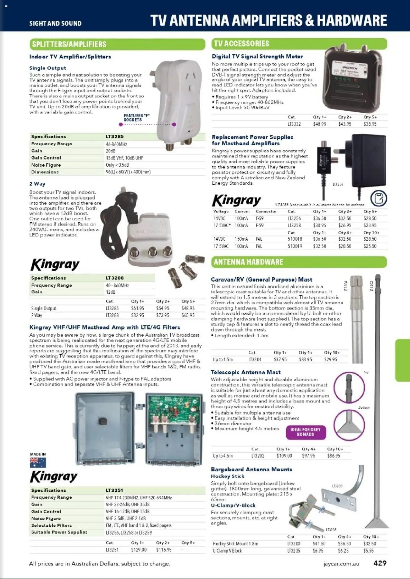 Jaycar catalogue from 31/08/2026 Engineering & Scientific Catalogue 2026/2027