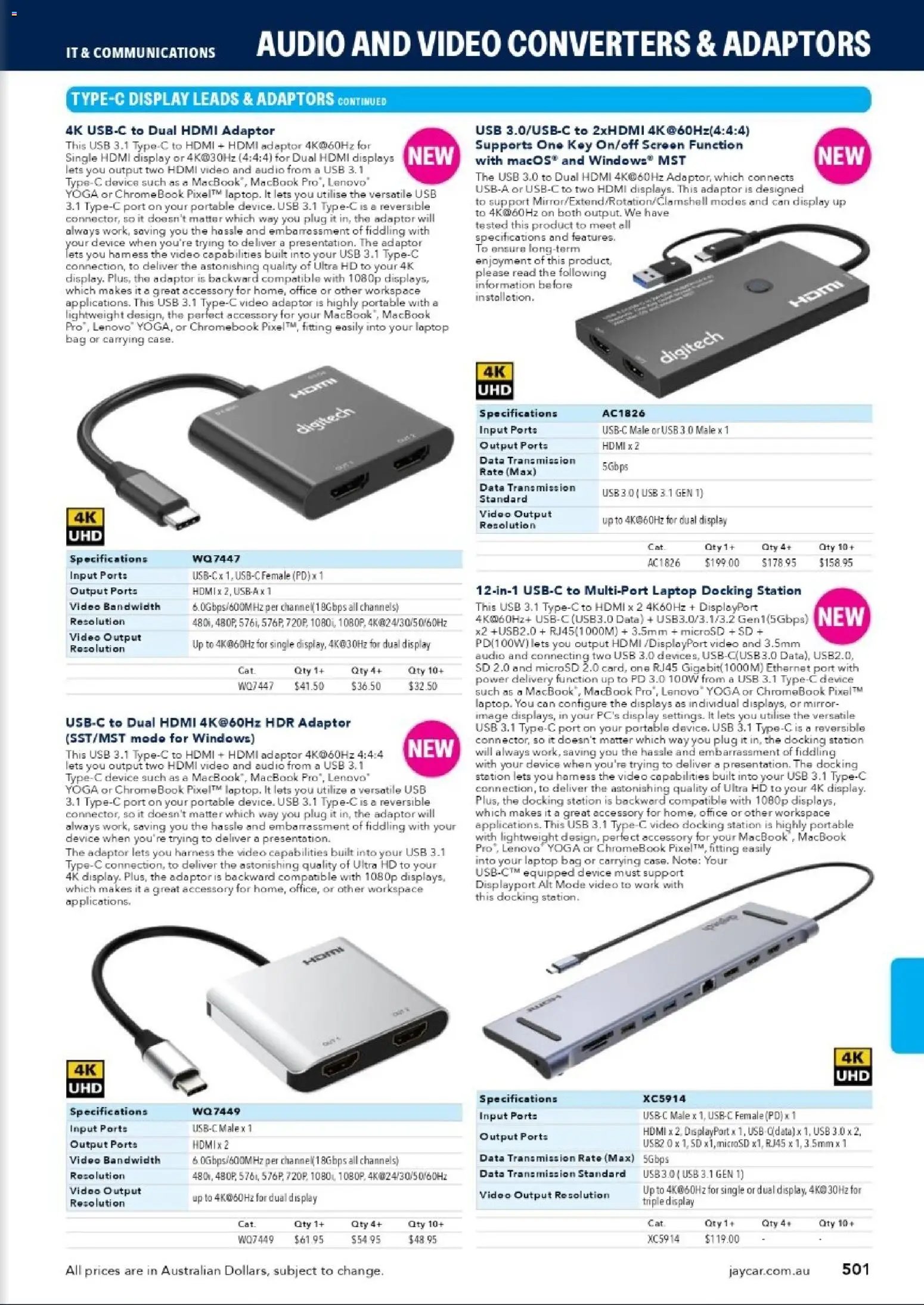 Jaycar catalogue from 31/08/2026 Engineering & Scientific Catalogue 2026/2027