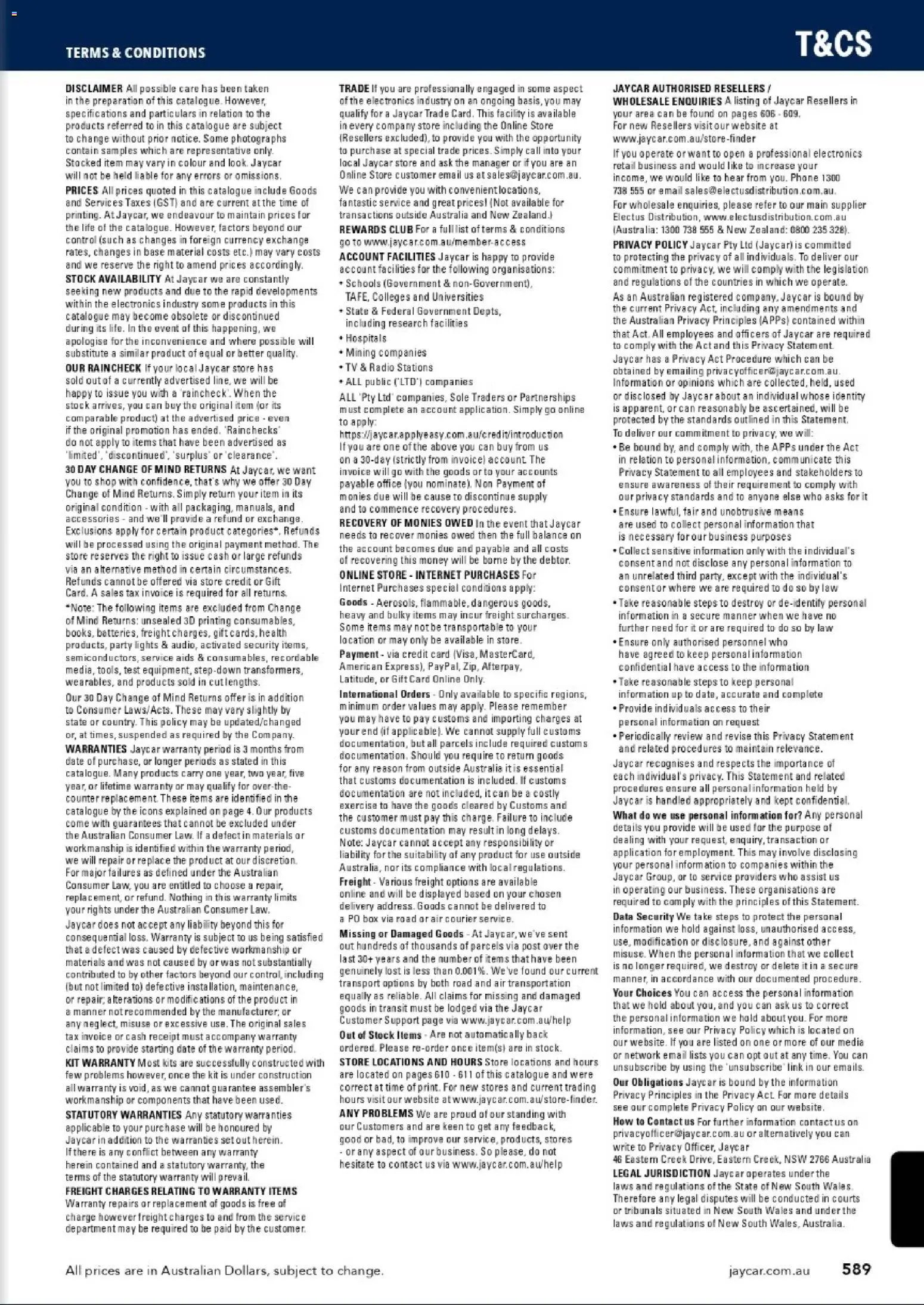 Jaycar catalogue from 31/08/2026 Engineering & Scientific Catalogue 2026/2027
