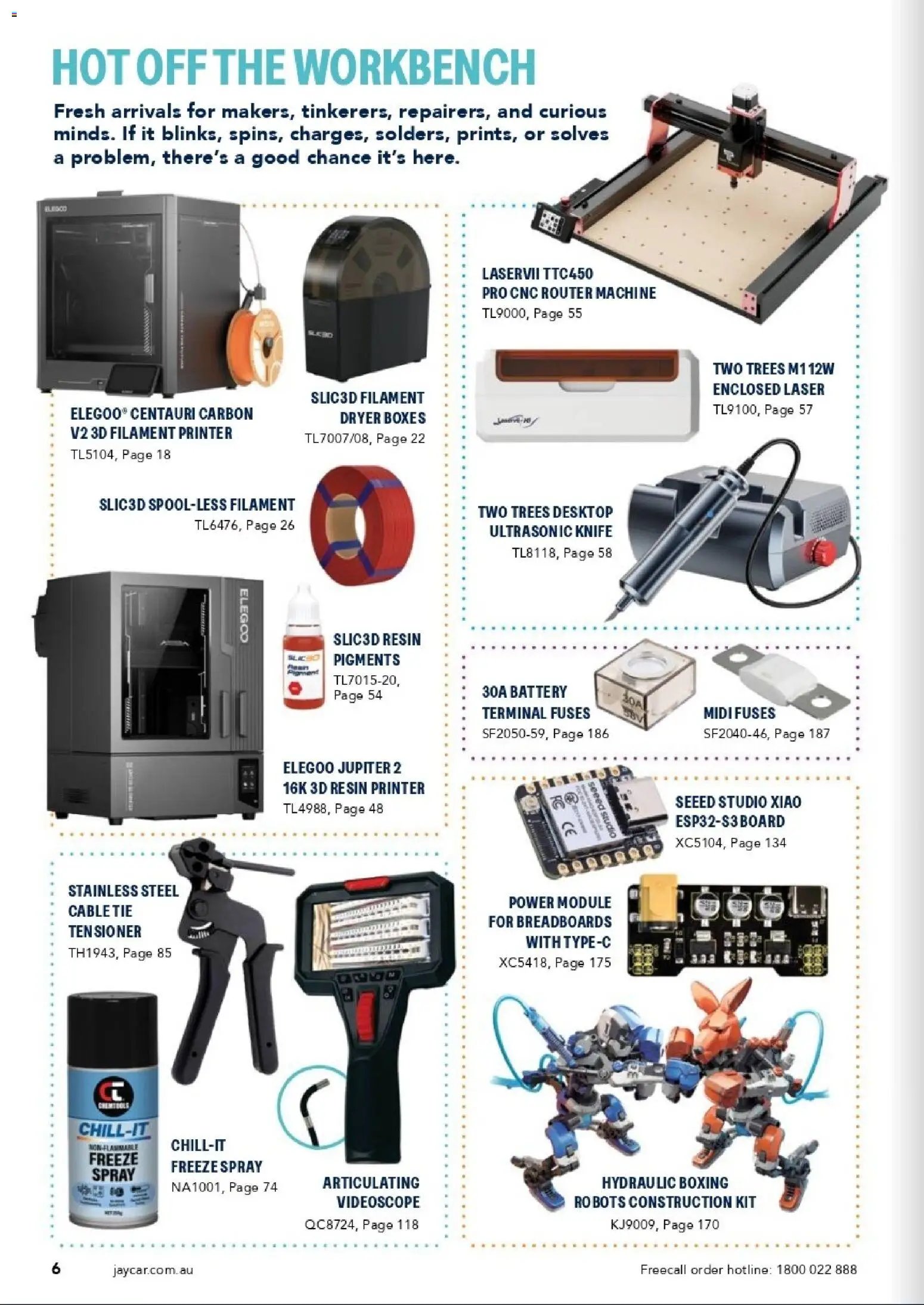 Jaycar catalogue from 31/08/2026 Engineering & Scientific Catalogue 2026/2027