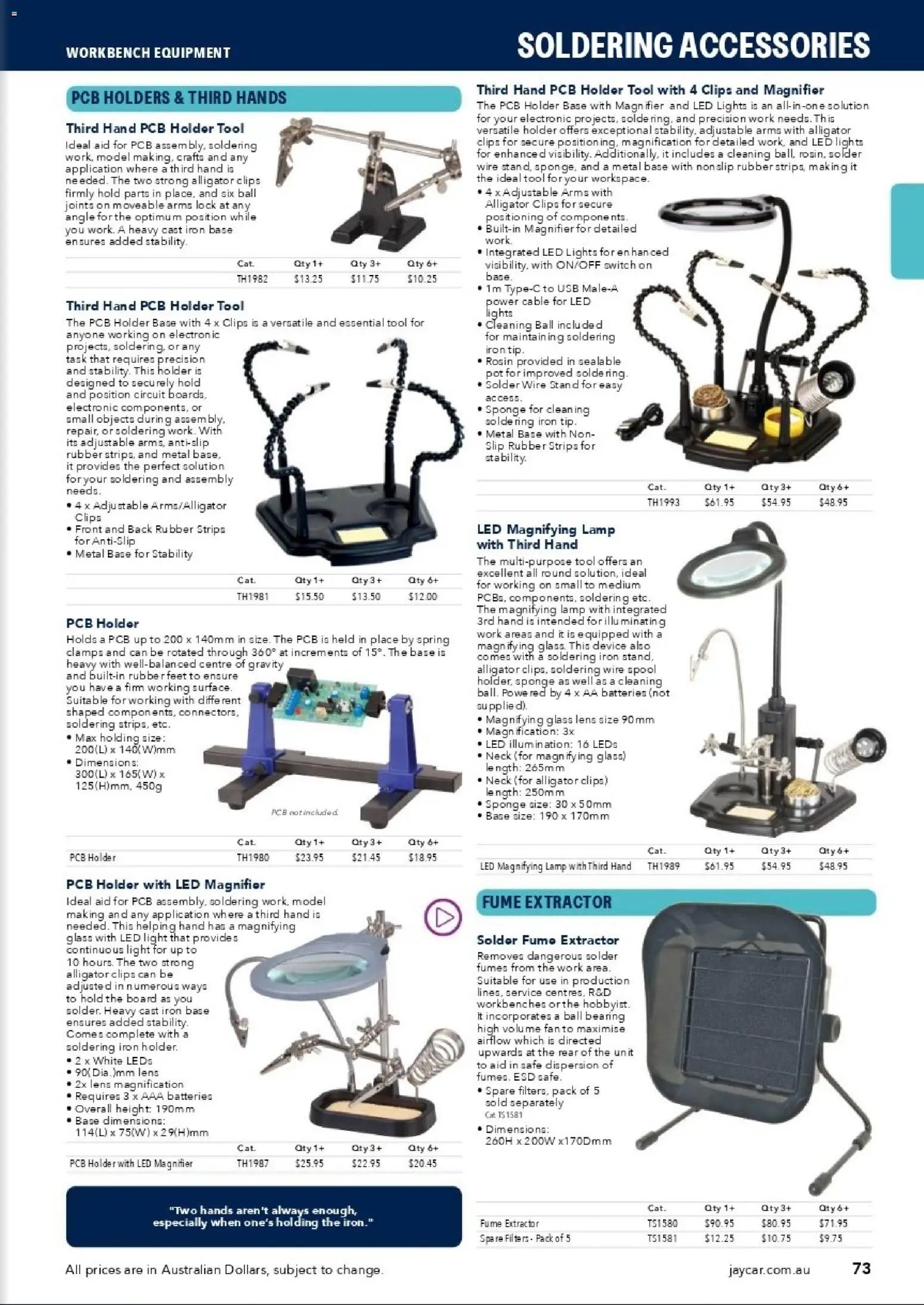 Jaycar catalogue from 31/08/2026 Engineering & Scientific Catalogue 2026/2027