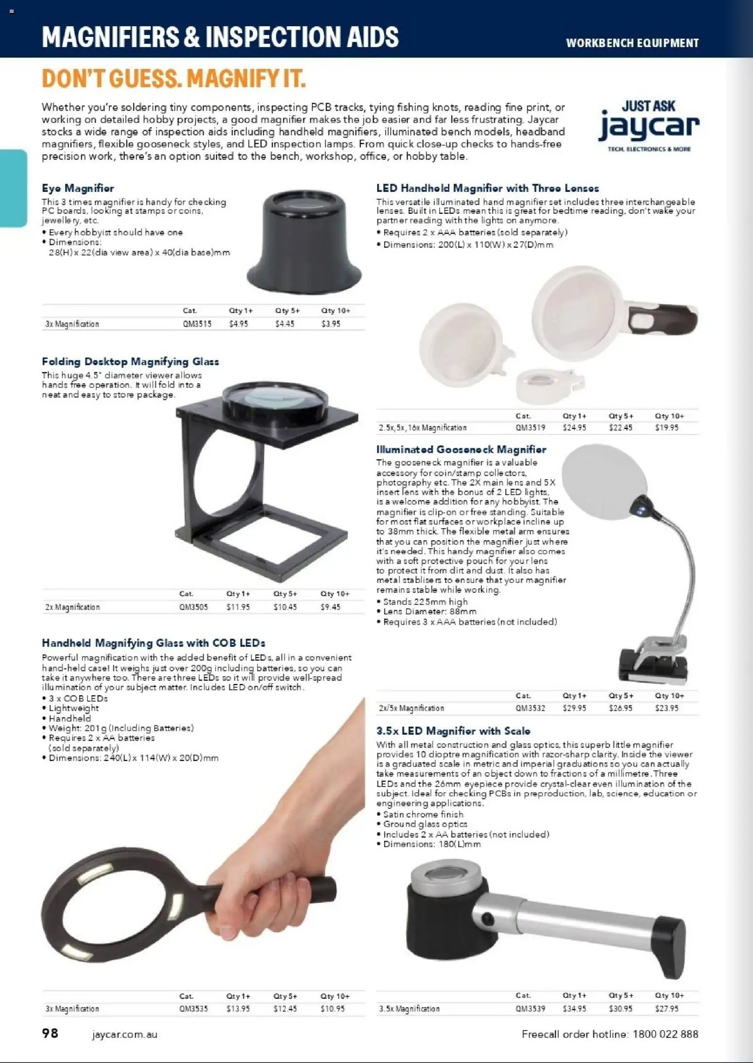 Jaycar catalogue from 31/08/2026 Engineering & Scientific Catalogue 2026/2027