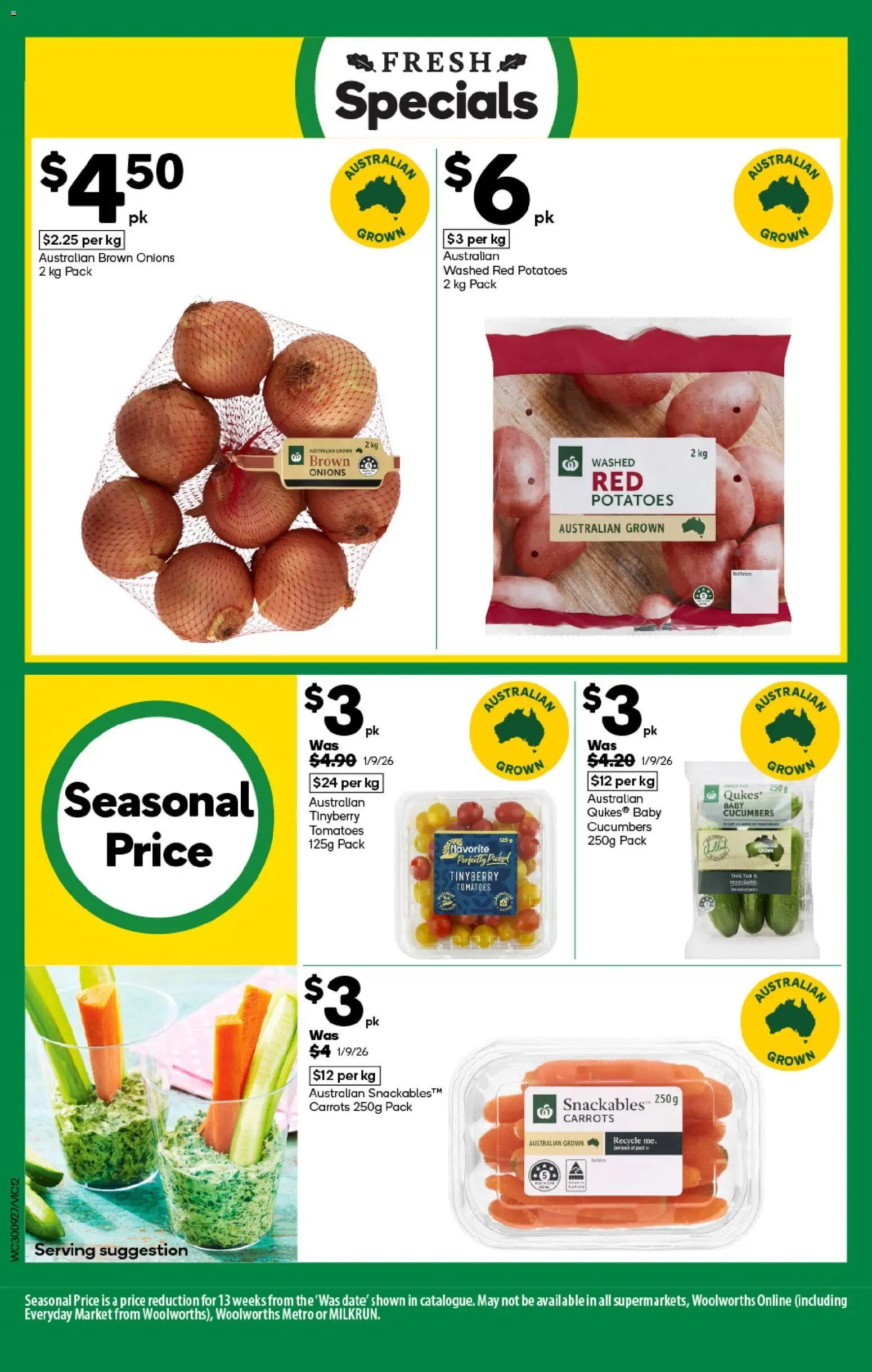 Woolworths catalogue from 30/09/2026 Woolworths catalogue VIC