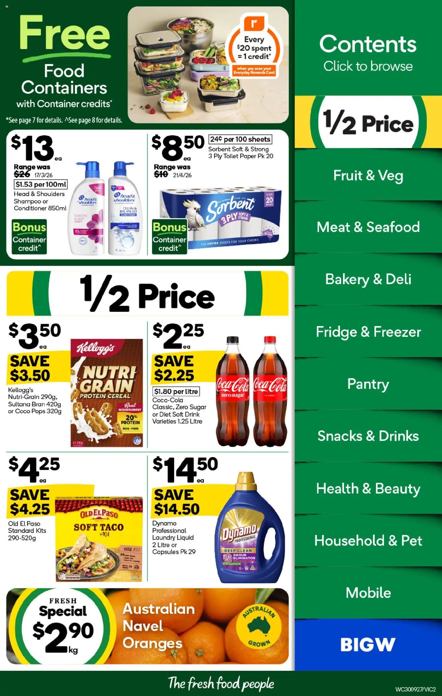 Woolworths catalogue from 30/09/2026 Woolworths catalogue VIC