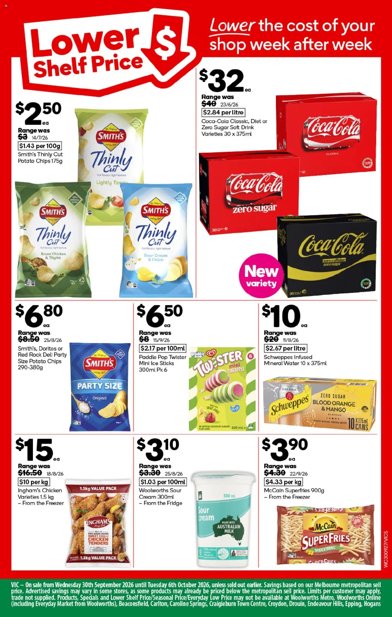 Woolworths catalogue from 30/09/2026 Woolworths catalogue VIC