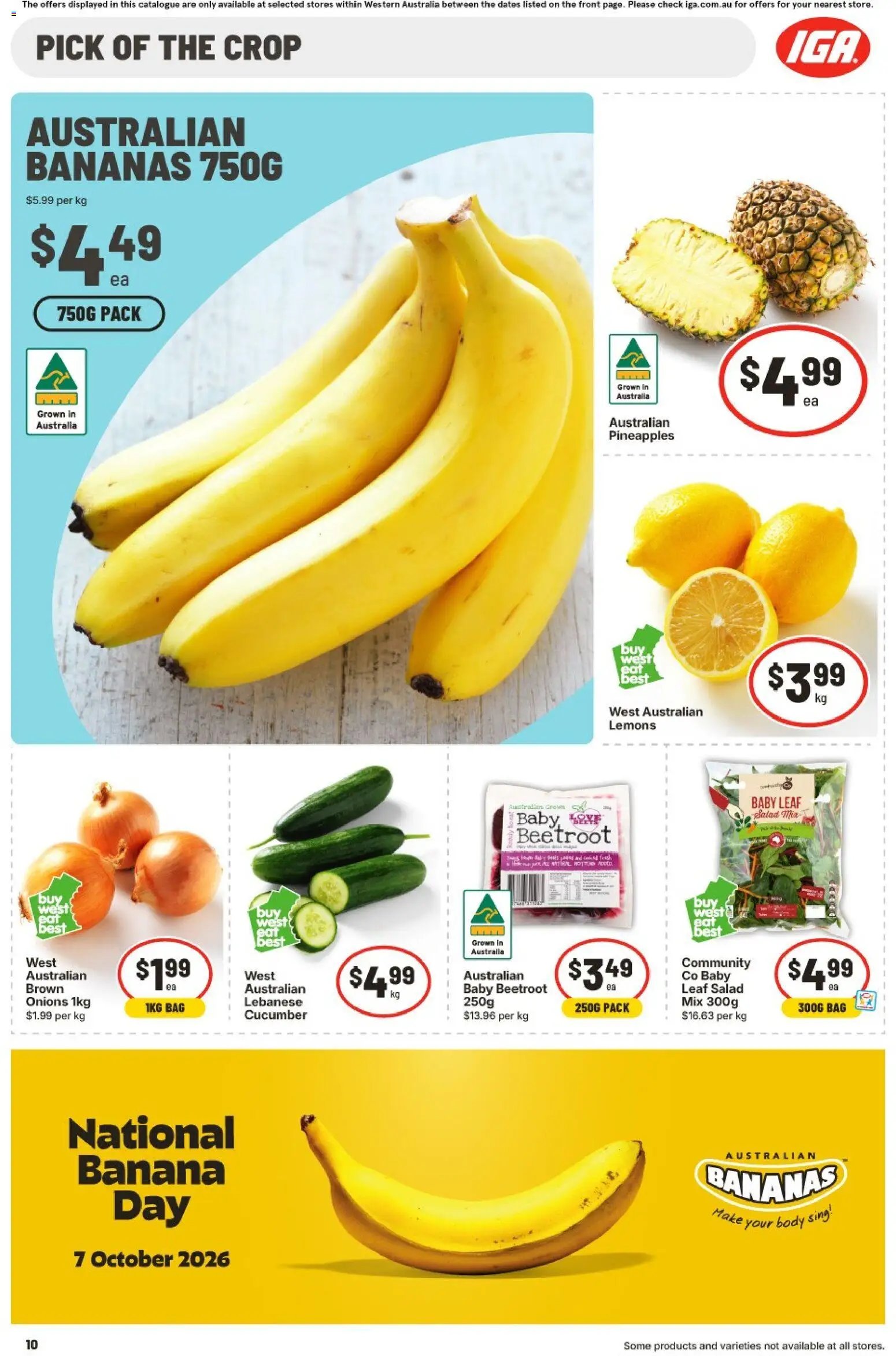 IGA catalogue from 07/10/2026 IGA Extra Specials WA