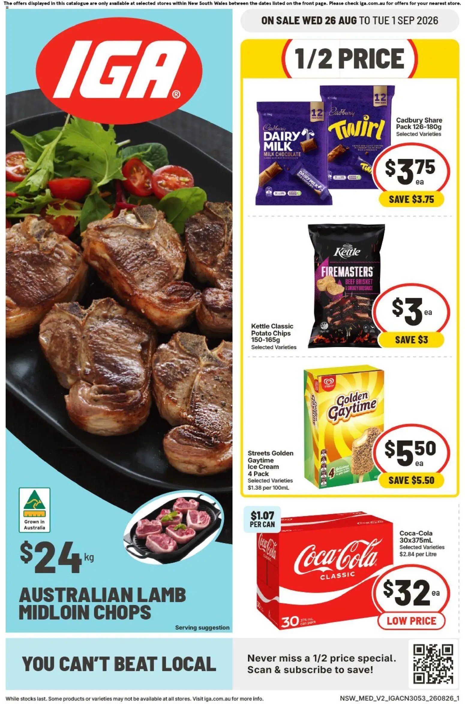 IGA catalogue from 25/08/2026 IGA catalogue Sydney