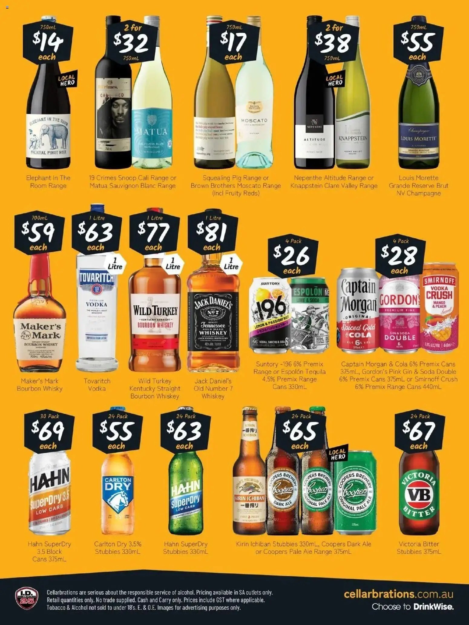 Cellarbrations catalogue from 10/08/2026 Good Shout! 10/08